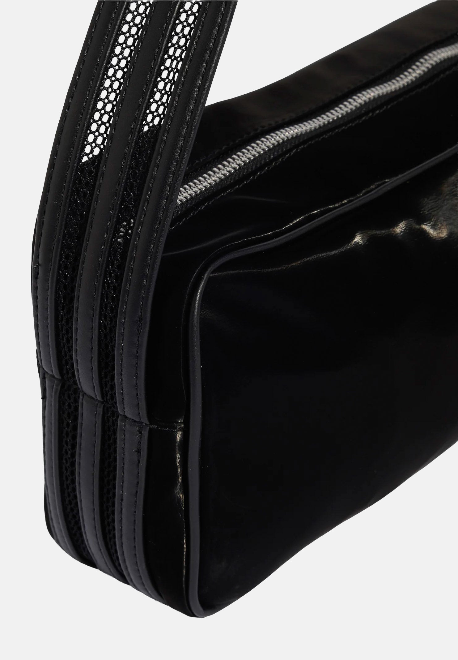 ADIDAS ORIGINALS borsa a spalla Airliner Premium a taglio extralungo Black nera donna. KS9310 . ADIDAS ORIGINALS