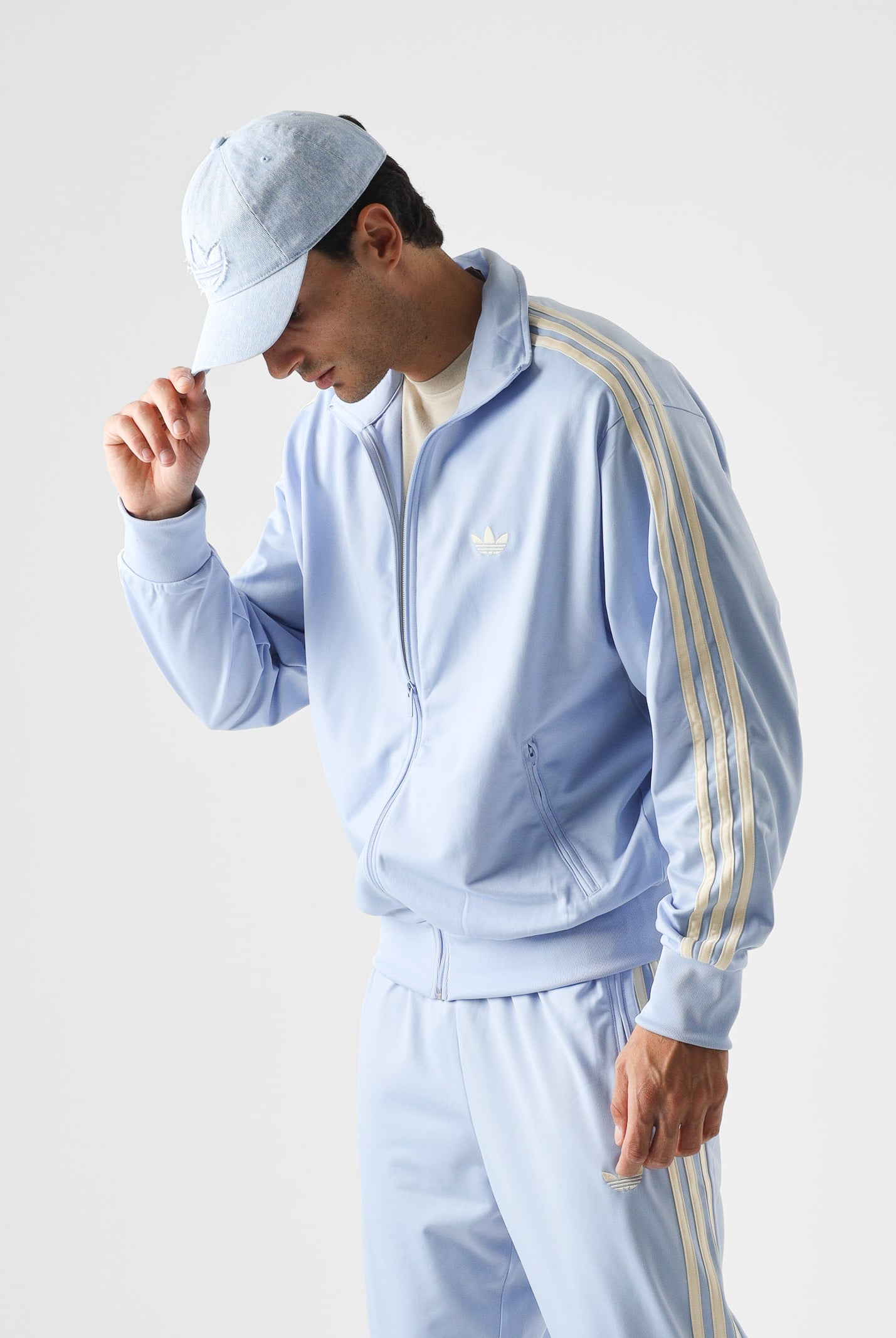 ADIDAS ORIGINALS cappellino in denim lavato Washed Denim Cap Blue Dawn azzurro unisex KS9317 . ADIDAS ORIGINALS