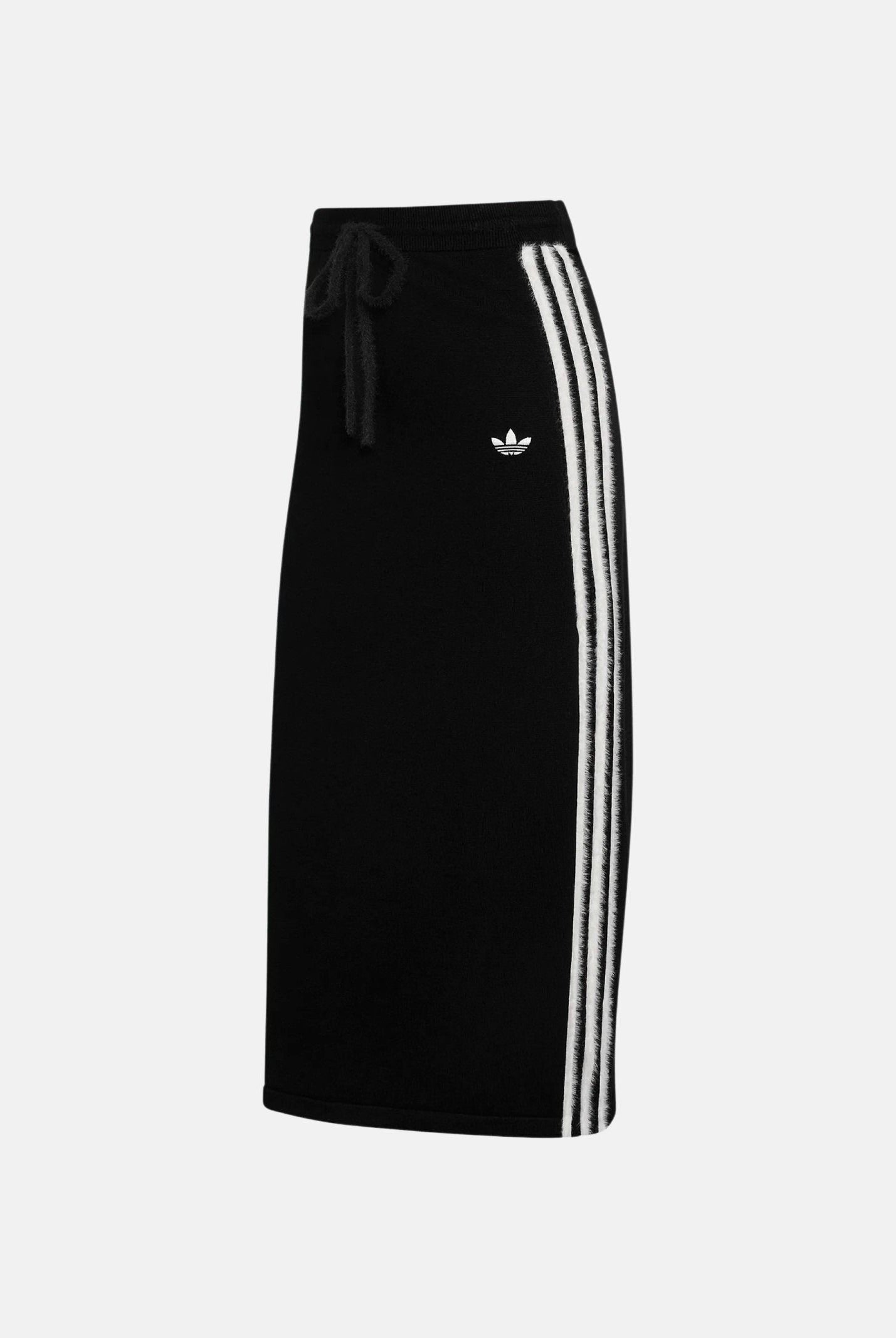 ADIDAS ORIGINALS Gonna GONNA IN MAGLIA Black / White, nero e bianco, donna. KS9373 . ADIDAS ORIGINALS