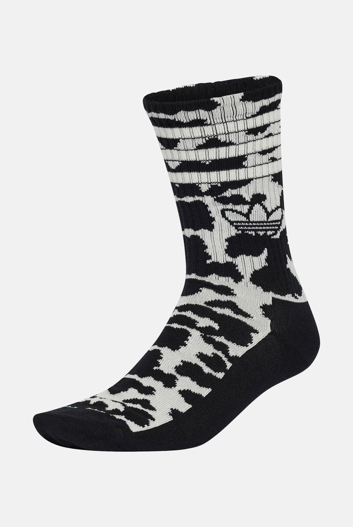 ADIDAS ORIGINALS Calzini 2 Pairs ANIMAL GRAPHIC panna e nero per uomo e donna KS9437 . ADIDAS ORIGINALS