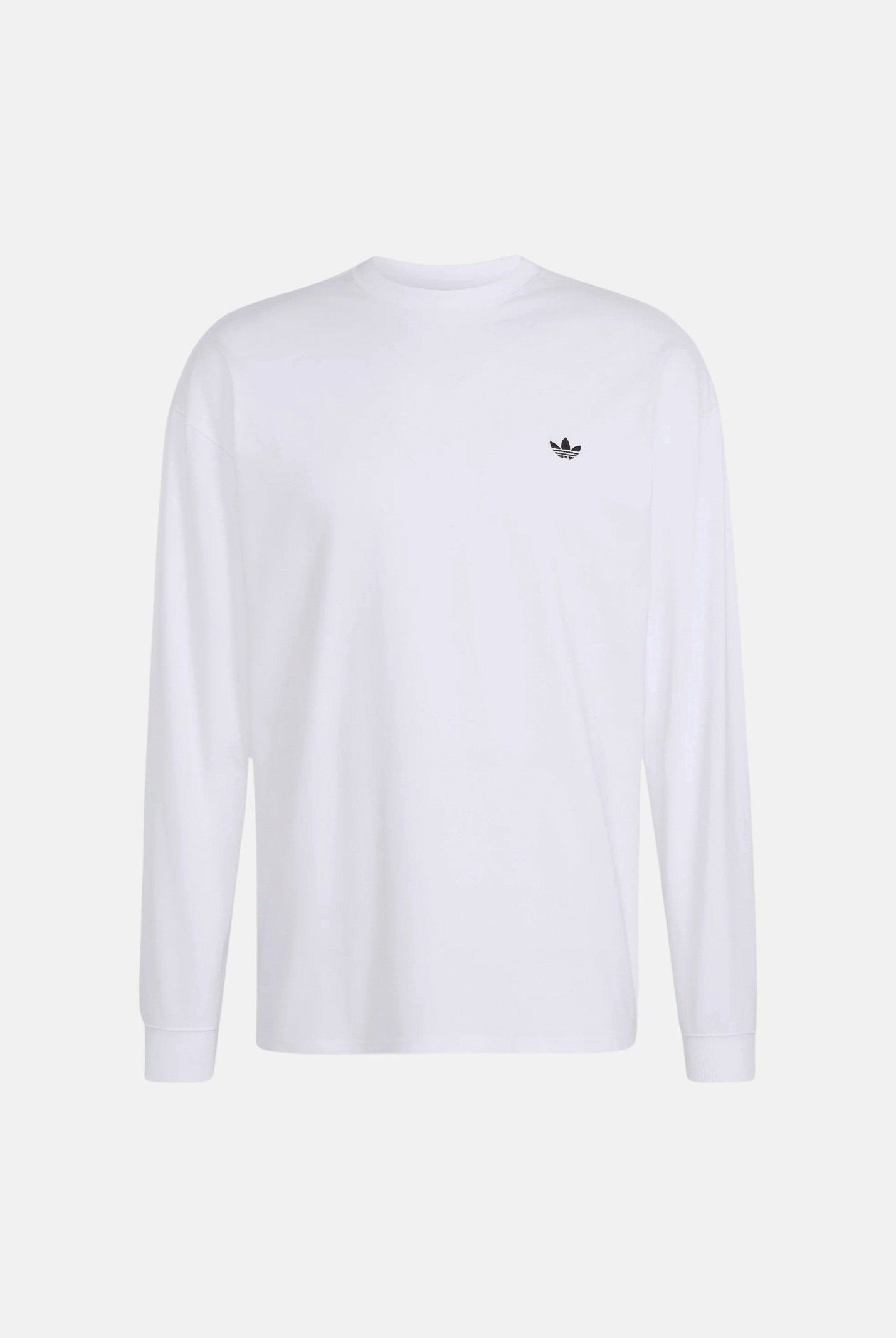 ADIDAS ORIGINALS T-shirt TREFOIL ESSENTIALS bianco da uomo con logo iconico KS9802 . ADIDAS ORIGINALS