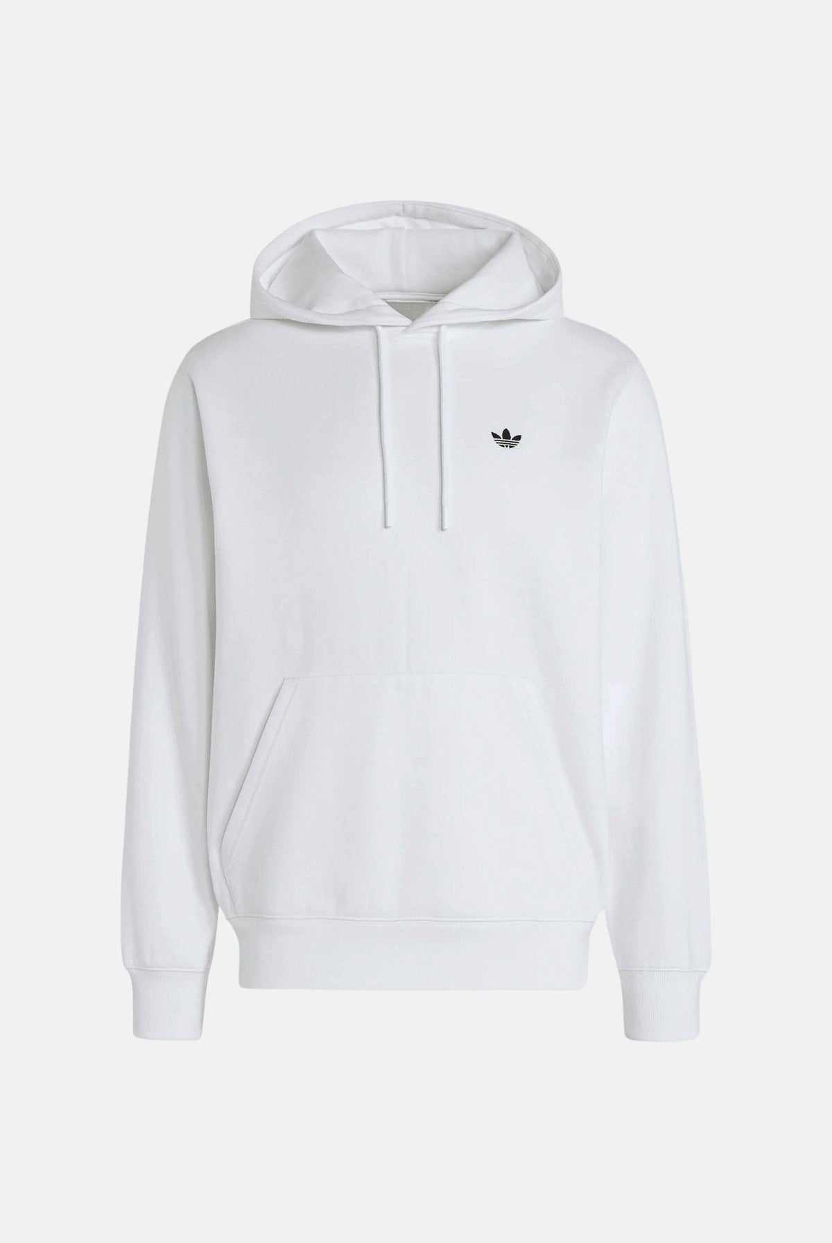 ADIDAS ORIGINALS Felpa con cappuccio TREFOIL ESSENTIALS HOODIE bianca per uomo e donna KS9806 . ADIDAS ORIGINALS