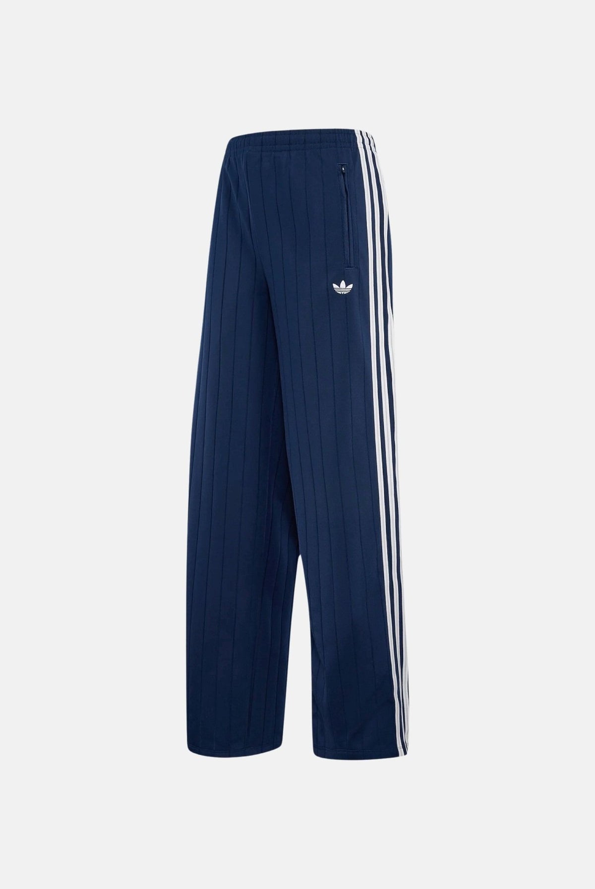 ADIDAS ORIGINALS Pantaloni FIREBIRD WIDE LEG blu da donna con gamba ampia e pieghe centrali stirate KS9976 . ADIDAS ORIGINALS