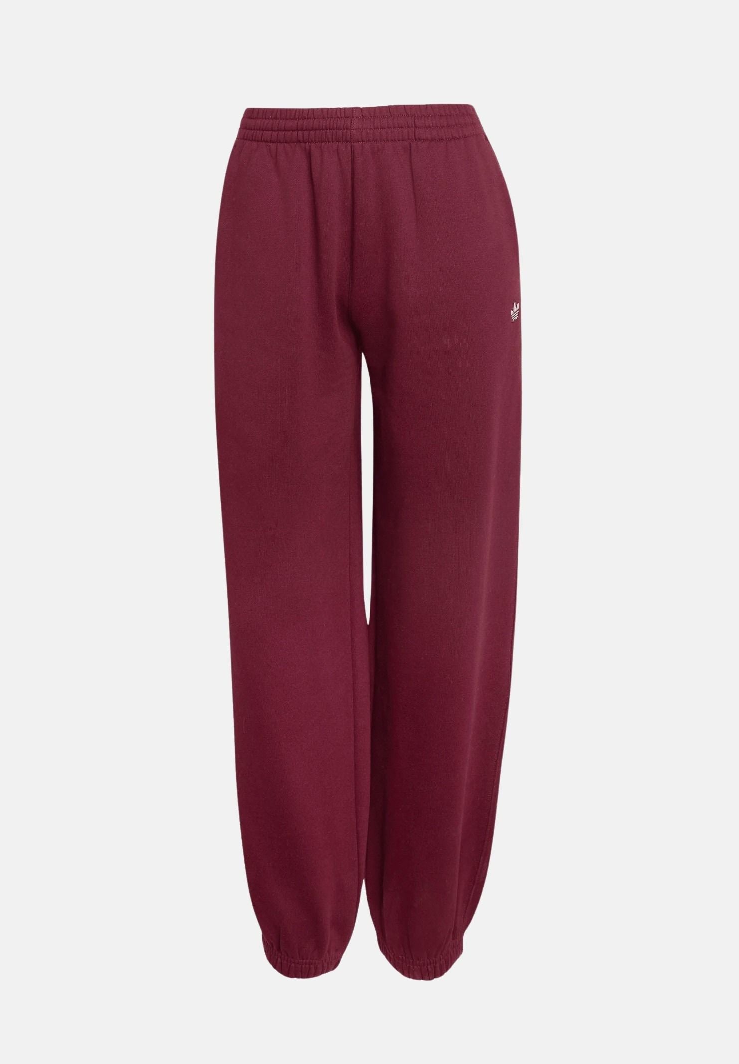 ADIDAS ORIGINALS Pantaloni ESSENTIALS LOOSE FLEECE marron-bordeaux, da donna<BR/> KT2265 . ADIDAS ORIGINALS
