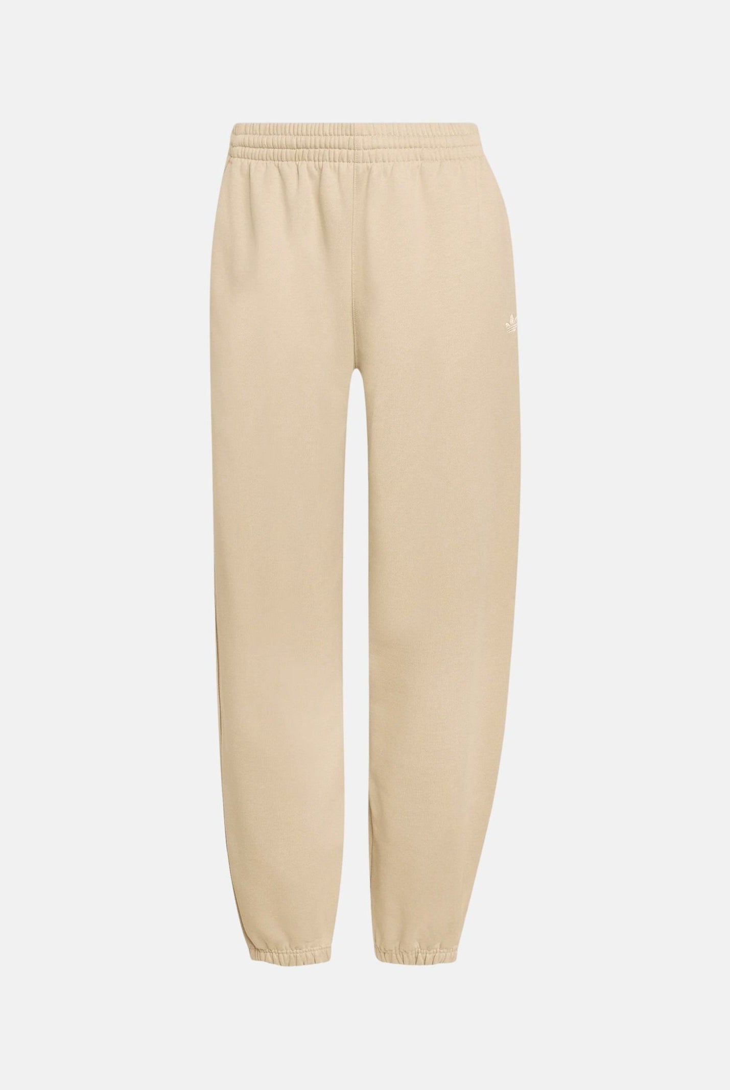 ADIDAS ORIGINALS Pantaloni ESSENTIALS FLEECE LOOSE Khaki beige da donna KT2268 . ADIDAS ORIGINALS