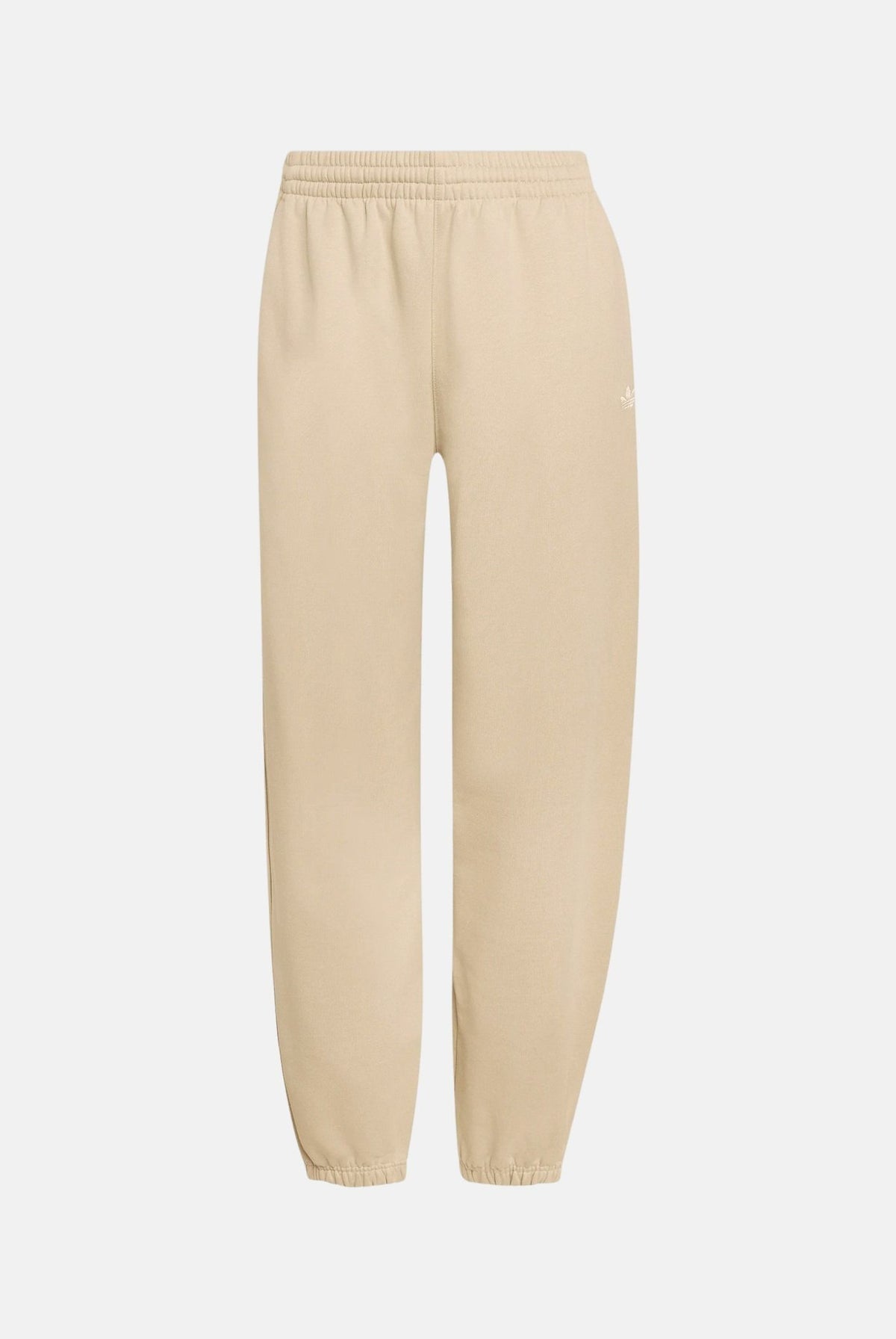 ADIDAS ORIGINALS Pantaloni sportivi ESSENTIALS FLEECE LOOSE Khaki beige da donna KT2268 . ADIDAS ORIGINALS
