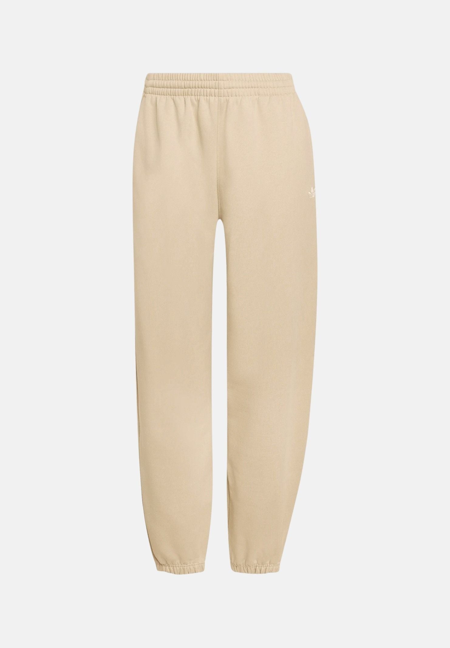 ADIDAS ORIGINALS Pantaloni ESSENTIALS FLEECE LOOSE Khaki beige da donna KT2268 . ADIDAS ORIGINALS