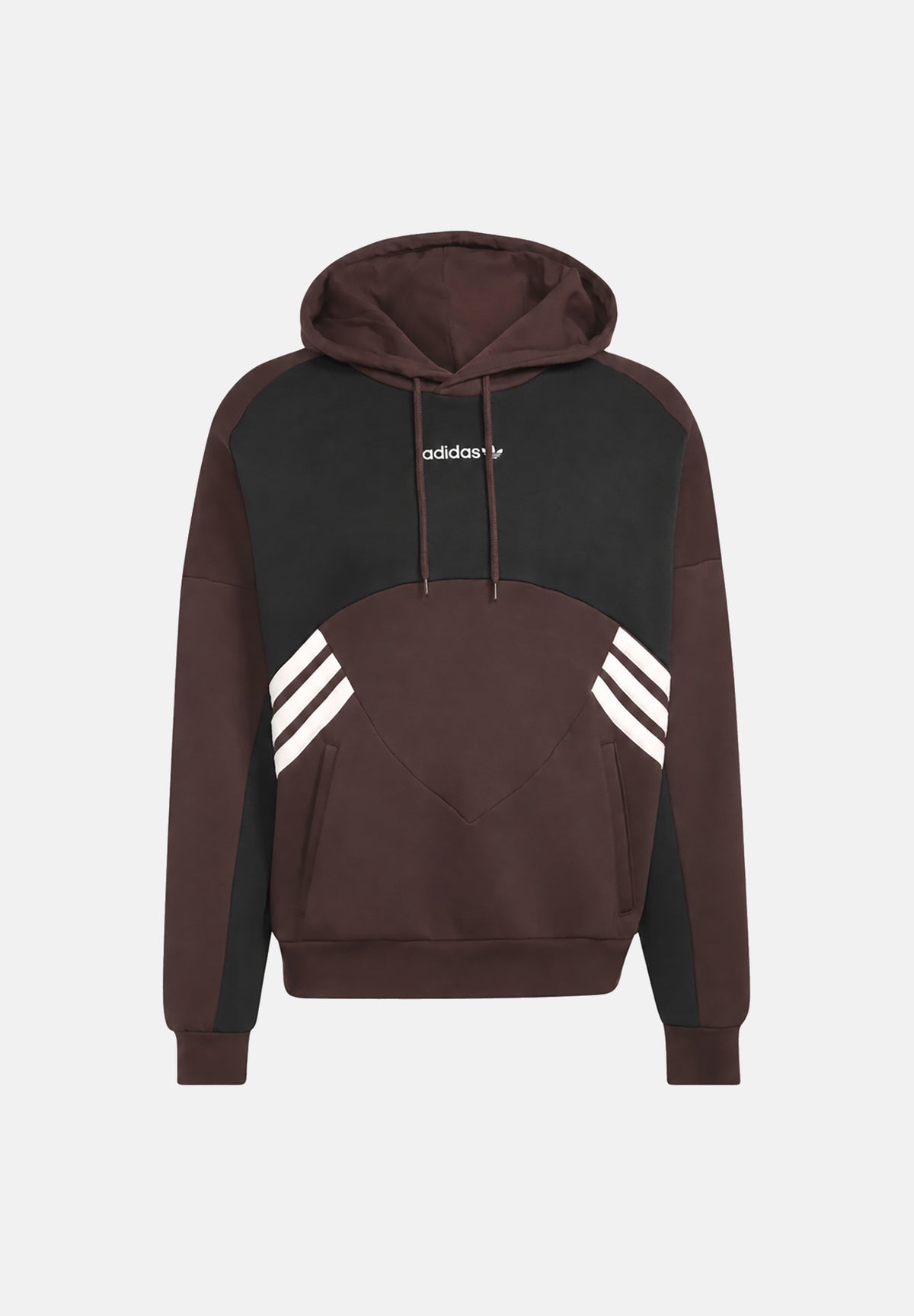 ADIDAS ORIGINALS Felpa con cappuccio SPACER TEAMGEIST aurora coffé-marrone da uomo KT4297 . ADIDAS ORIGINALS