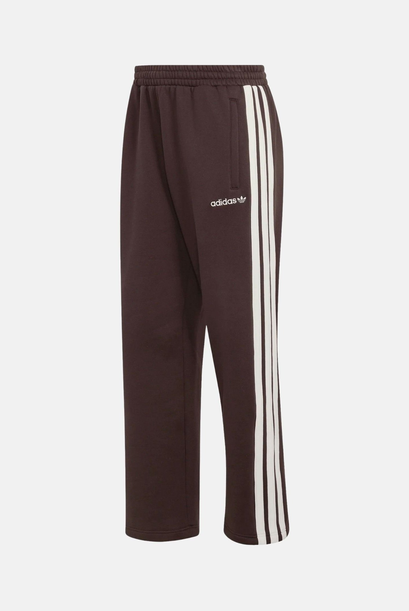 ADIDAS ORIGINALS Pantaloni CUTLINE SWEATPANTS Aurora Coffee da uomo , con taglio ampio KT4298 . ADIDAS ORIGINALS