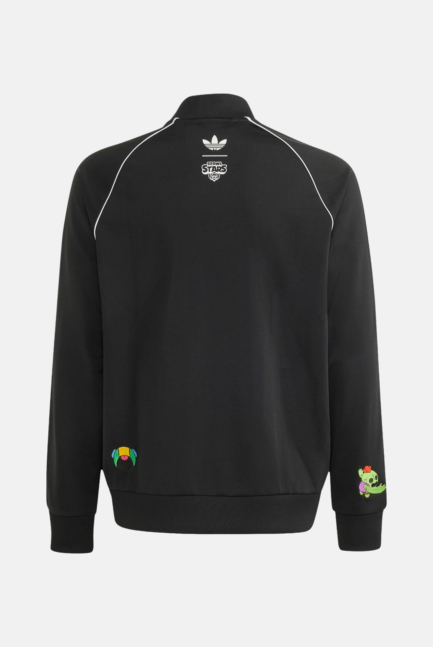 ADIDAS ORIGINALS SST LOOSE TRACK TOP felpa con zip 3-Stripes Black/White nera e bianca unisex bambino. KT4404 . ADIDAS ORIGINALS