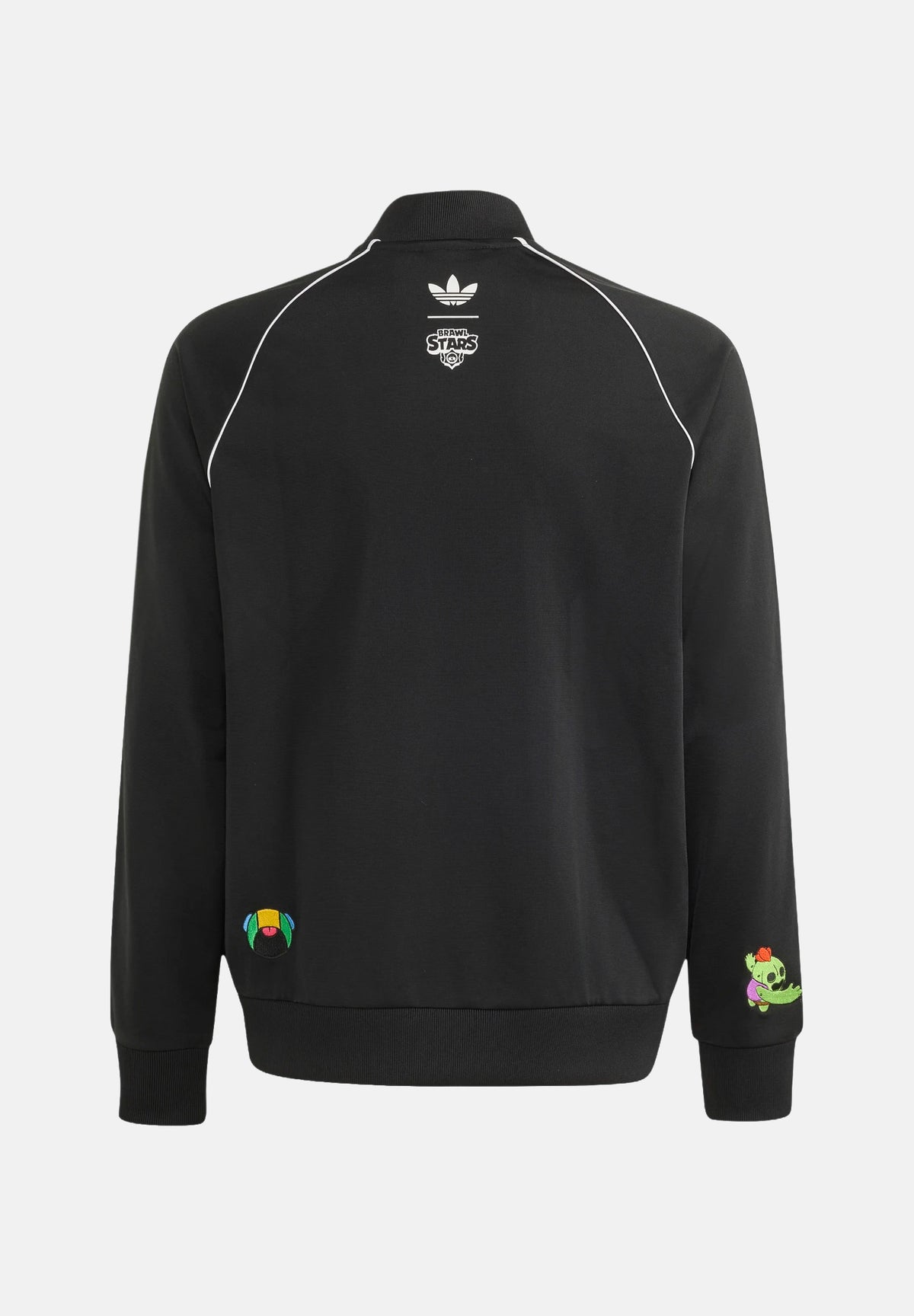 ADIDAS ORIGINALS Felpa con zip 3-Stripes Black/White nera e bianca per bambino e bambina KT4404 . ADIDAS ORIGINALS
