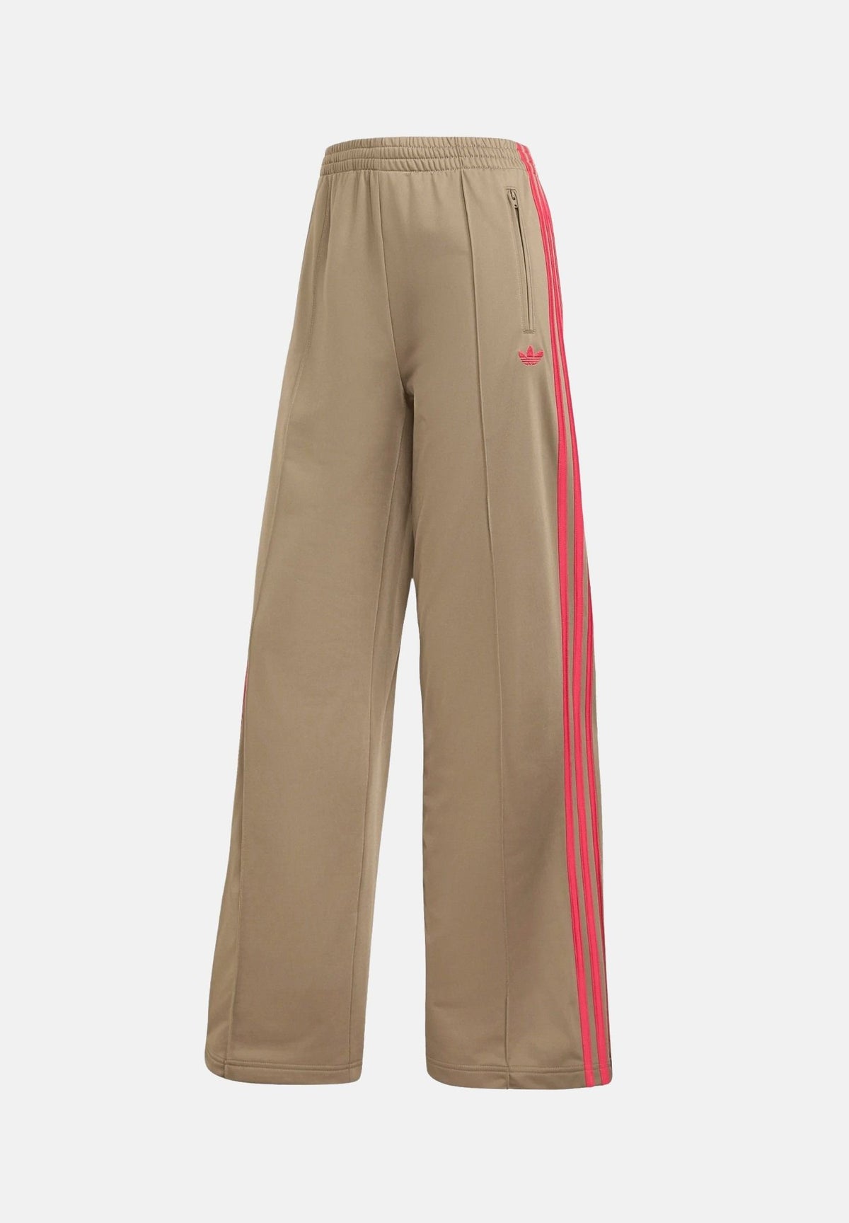 ADIDAS ORIGINALS Pantaloni sportivi FIREBIRD LOOSE power pink beige e rosa da donna con gamba ampia KV2233 . ADIDAS ORIGINALS