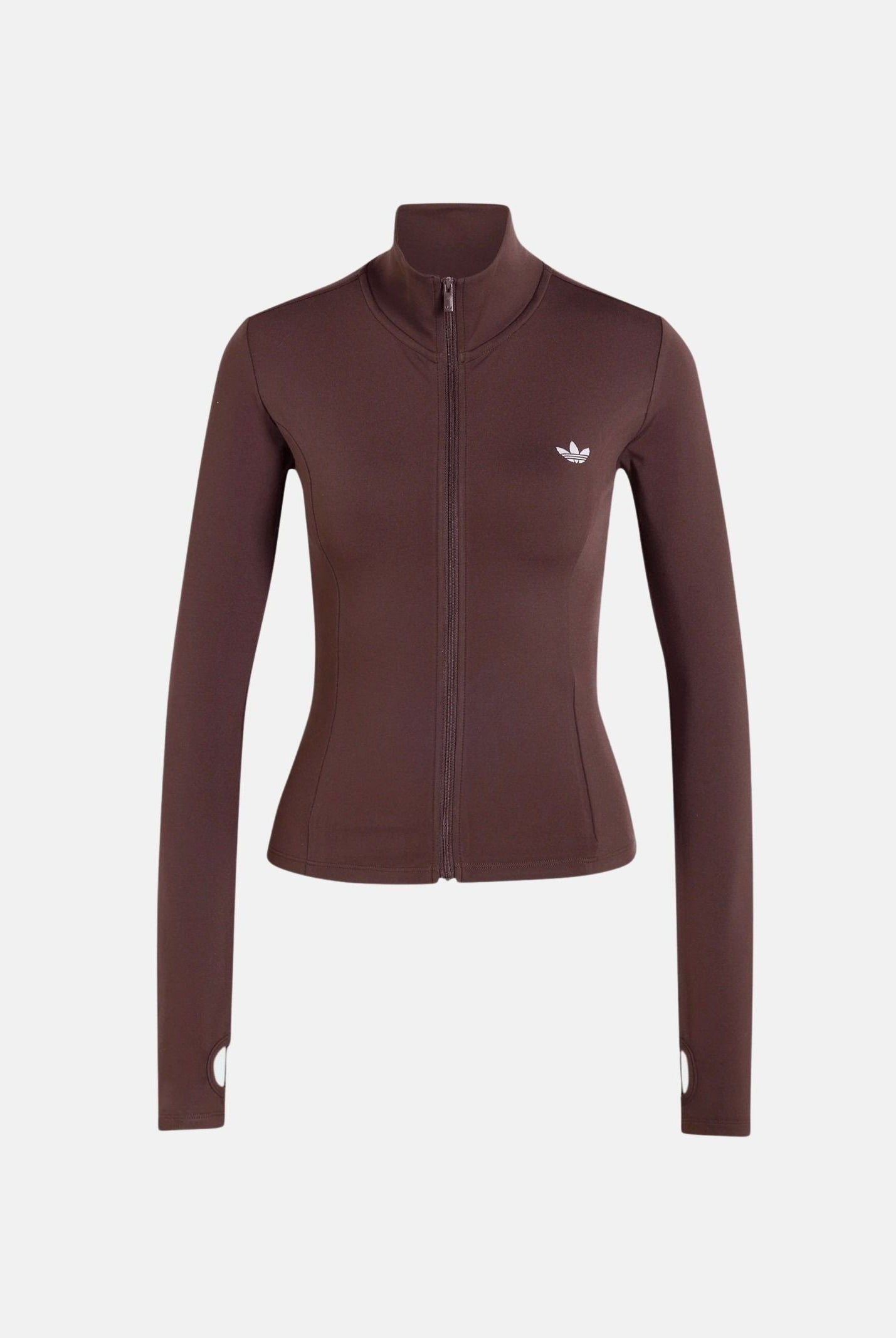 ADIDAS ORIGINALS Felpa ESSENTIALS POLYESTER aurora coffé -marrone da donna KV9157 . ADIDAS ORIGINALS