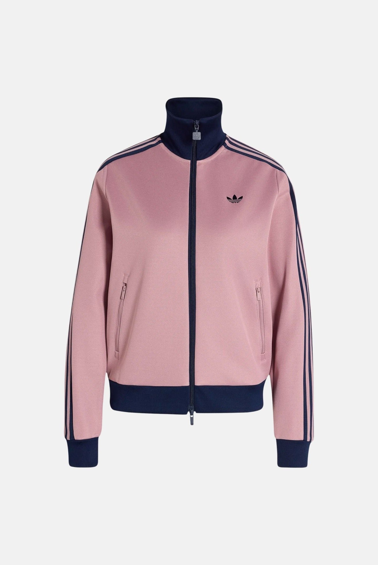 ADIDAS ORIGINALS Felpa CLASSIC TRACK TOP Magic Mauve malva da donna con chiusura zip e dettagli a contrasto. KV9562 . ADIDAS ORIGINALS