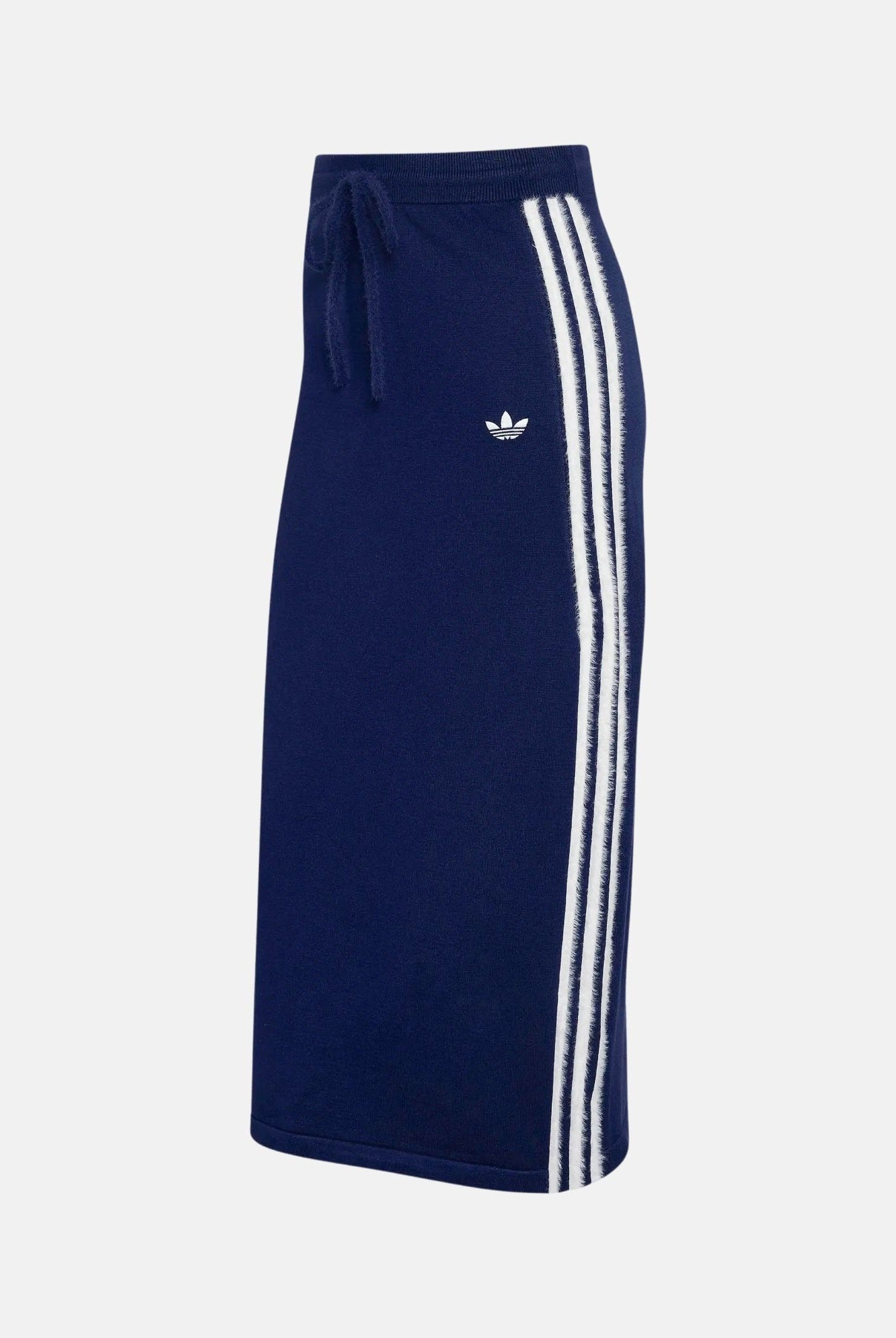 ADIDAS ORIGINALS Gonna KNITTED SKIRT Dark Blue, blu scuro da donna KW2586 . ADIDAS ORIGINALS