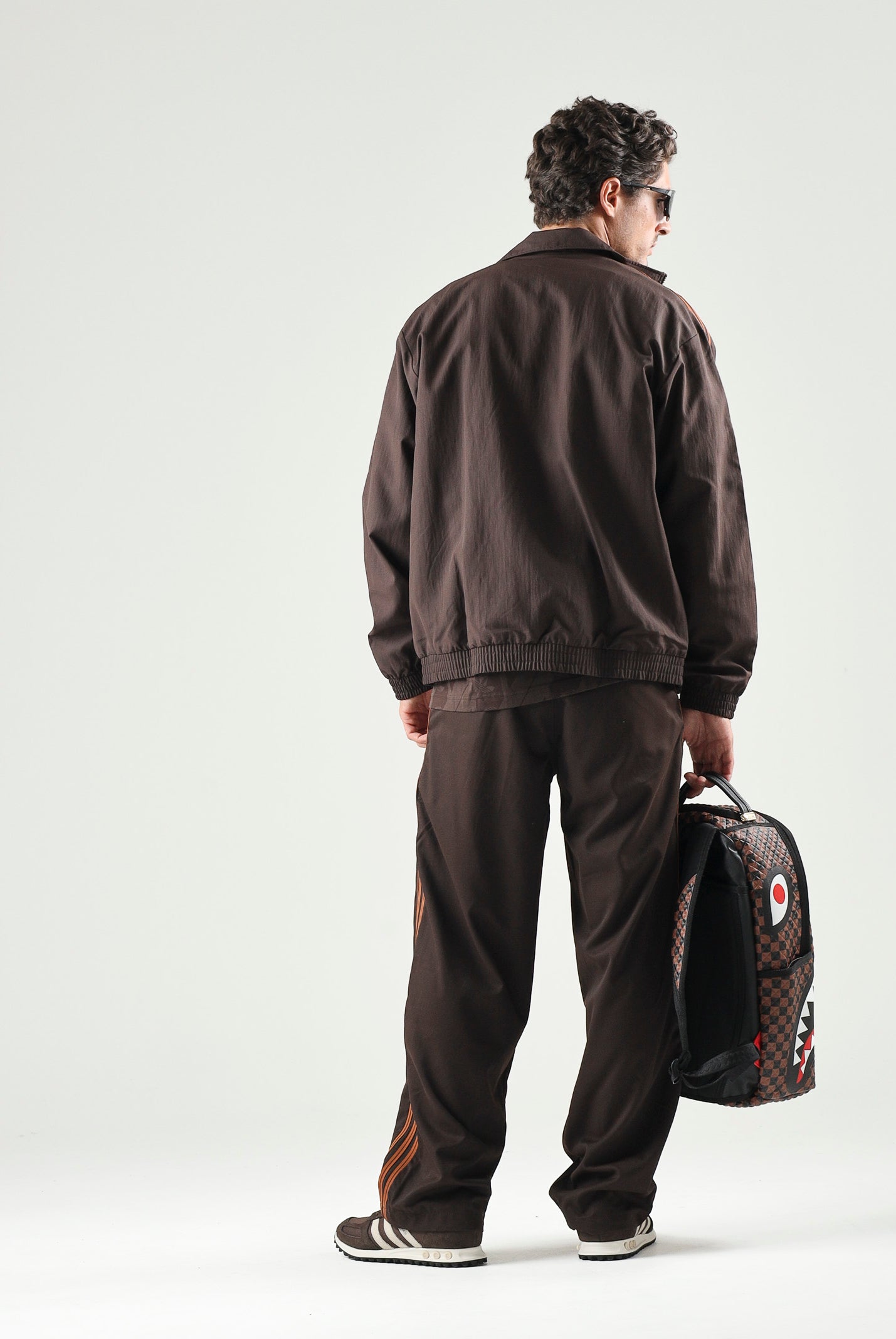 ADIDAS ORIGINALS Pantaloni FIREBIRD TAILORED Aurora Coffee marrone da uomo KW7986 . ADIDAS ORIGINALS