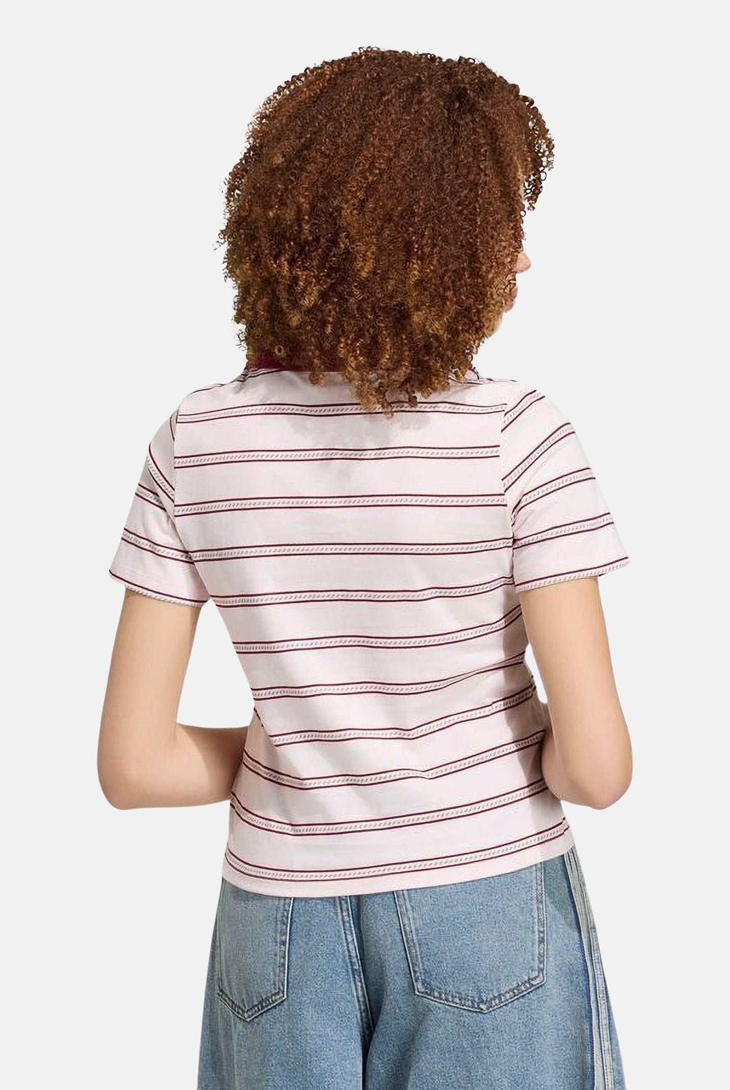 ADIDAS ORIGINALS Polo POLO RESORT S W2 distilled pink collegiate burgundy khaki six rosa, colore basico rosa, bordeaux donna. KX0741 . ADIDAS ORIGINALS