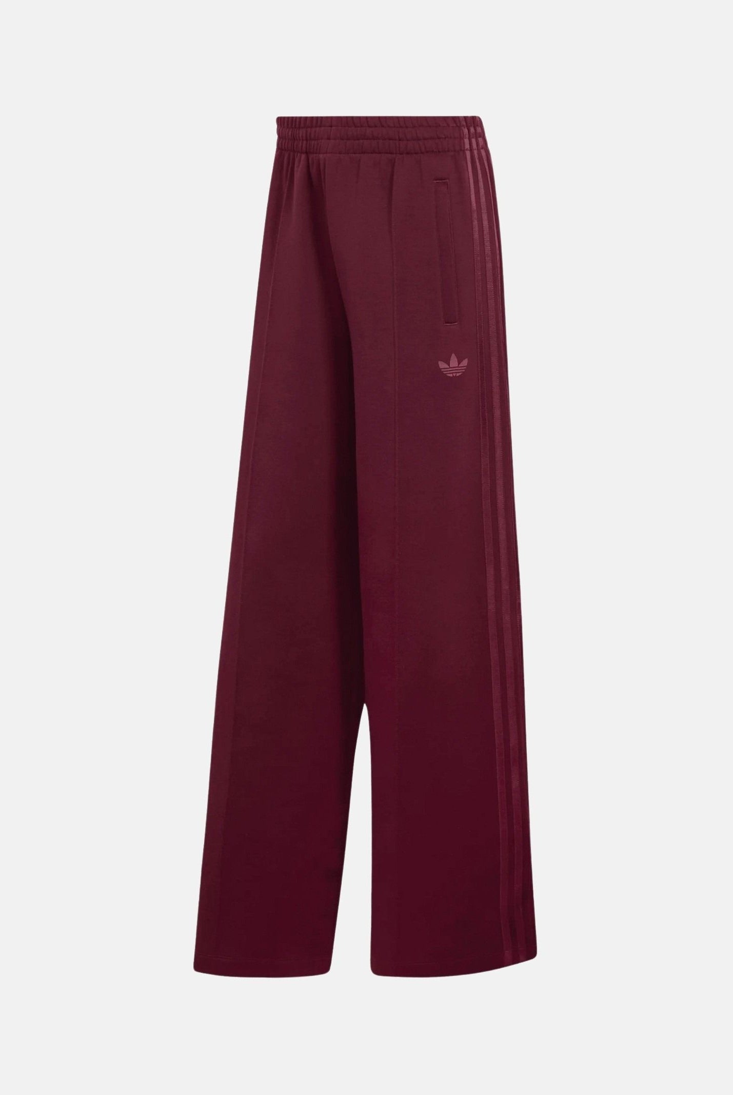 ADIDAS ORIGINALS Pantaloni SPACER TRACKPANTS Maroon bordeaux da donna con logo iconico KY0850 . ADIDAS ORIGINALS