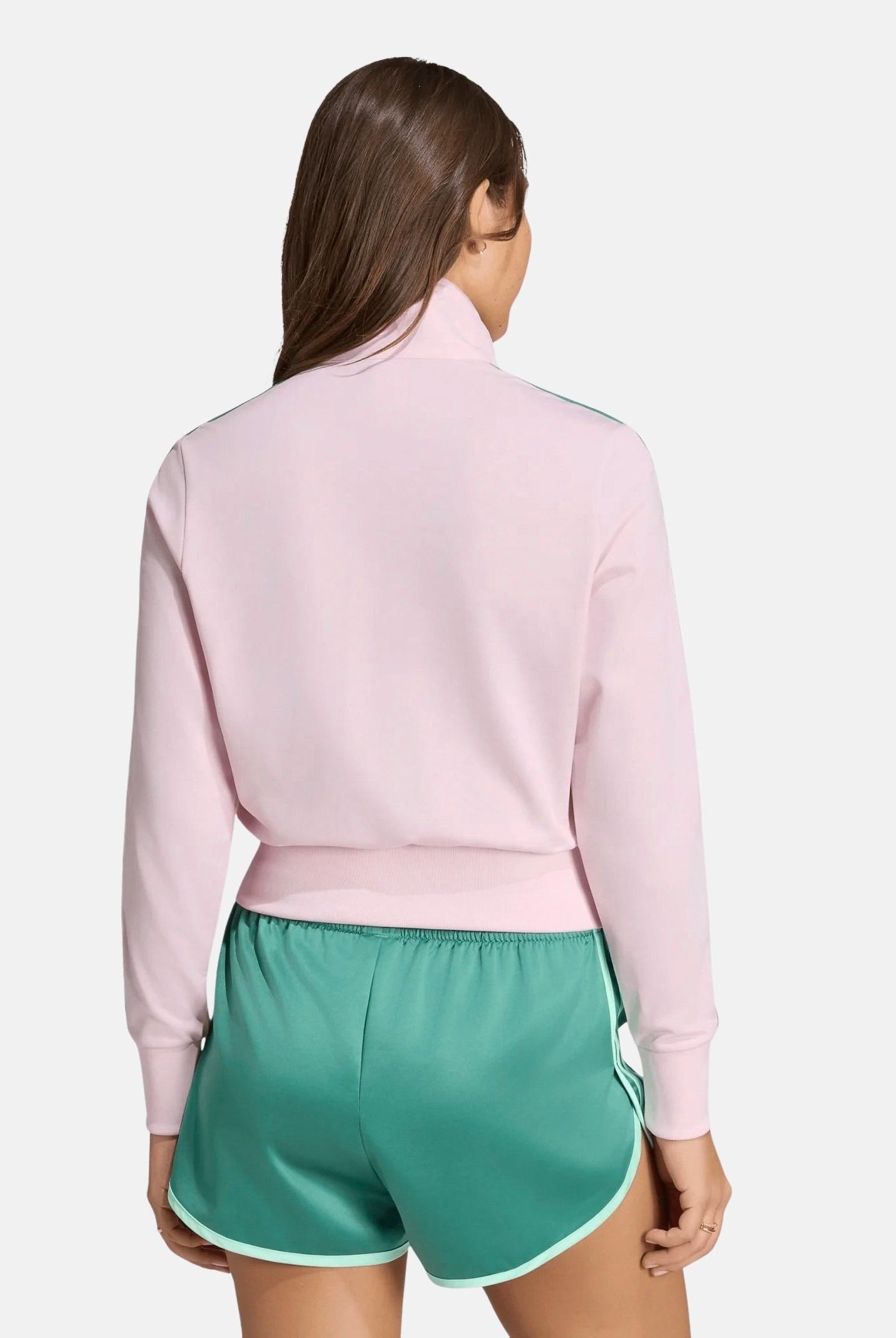 ADIDAS ORIGINALS Felpa con zip FIREBIRD TRACK con zip clear pink, rosa chiaro da donna<BR/> KY0885 . ADIDAS ORIGINALS