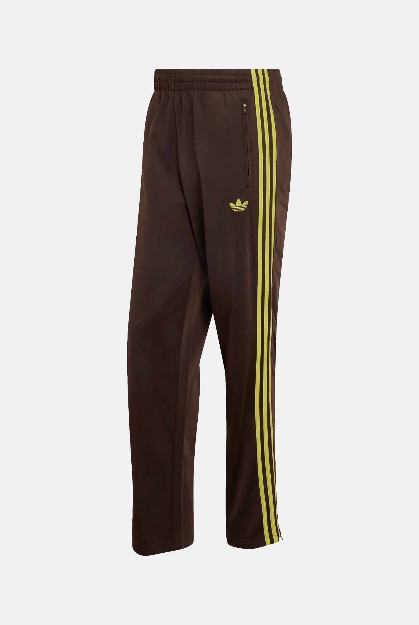 ADIDAS ORIGINALS Pantaloni sportivi Beckenbauer Track Pants AUCO Prelil marrone scuro e giallo da uomo. KZ1206 . ADIDAS ORIGINALS