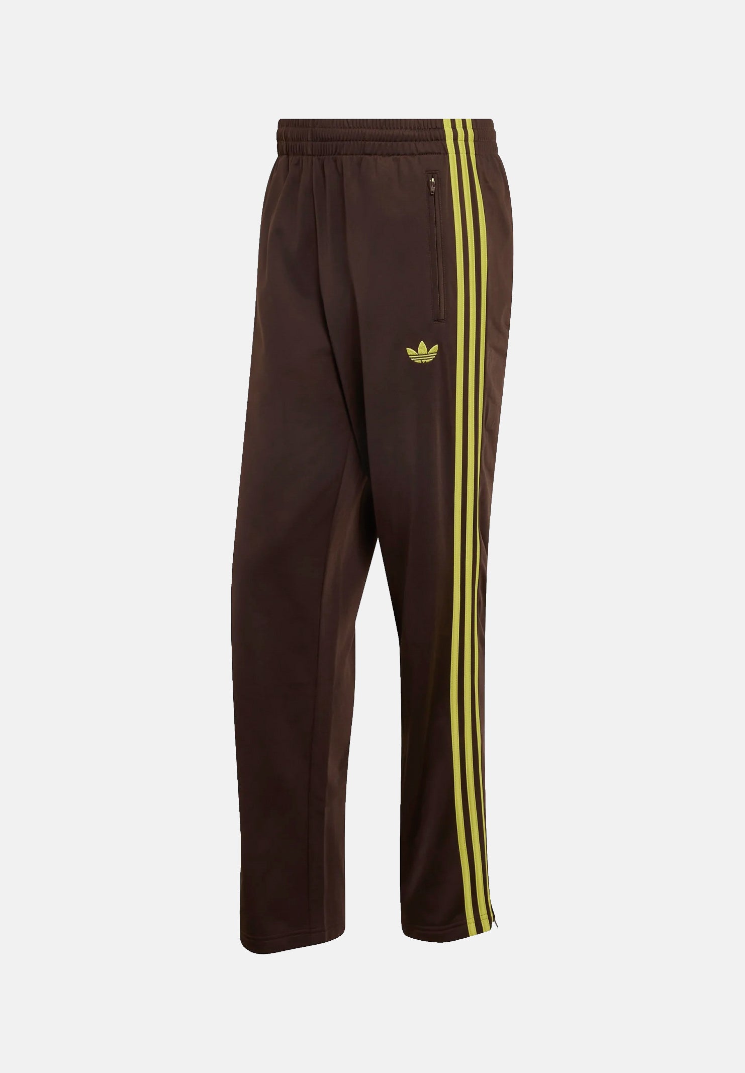 ADIDAS ORIGINALS Pantaloni sportivi Beckenbauer Track Pants AUCO Prelil marrone scuro e giallo da uomo. KZ1206 . ADIDAS ORIGINALS