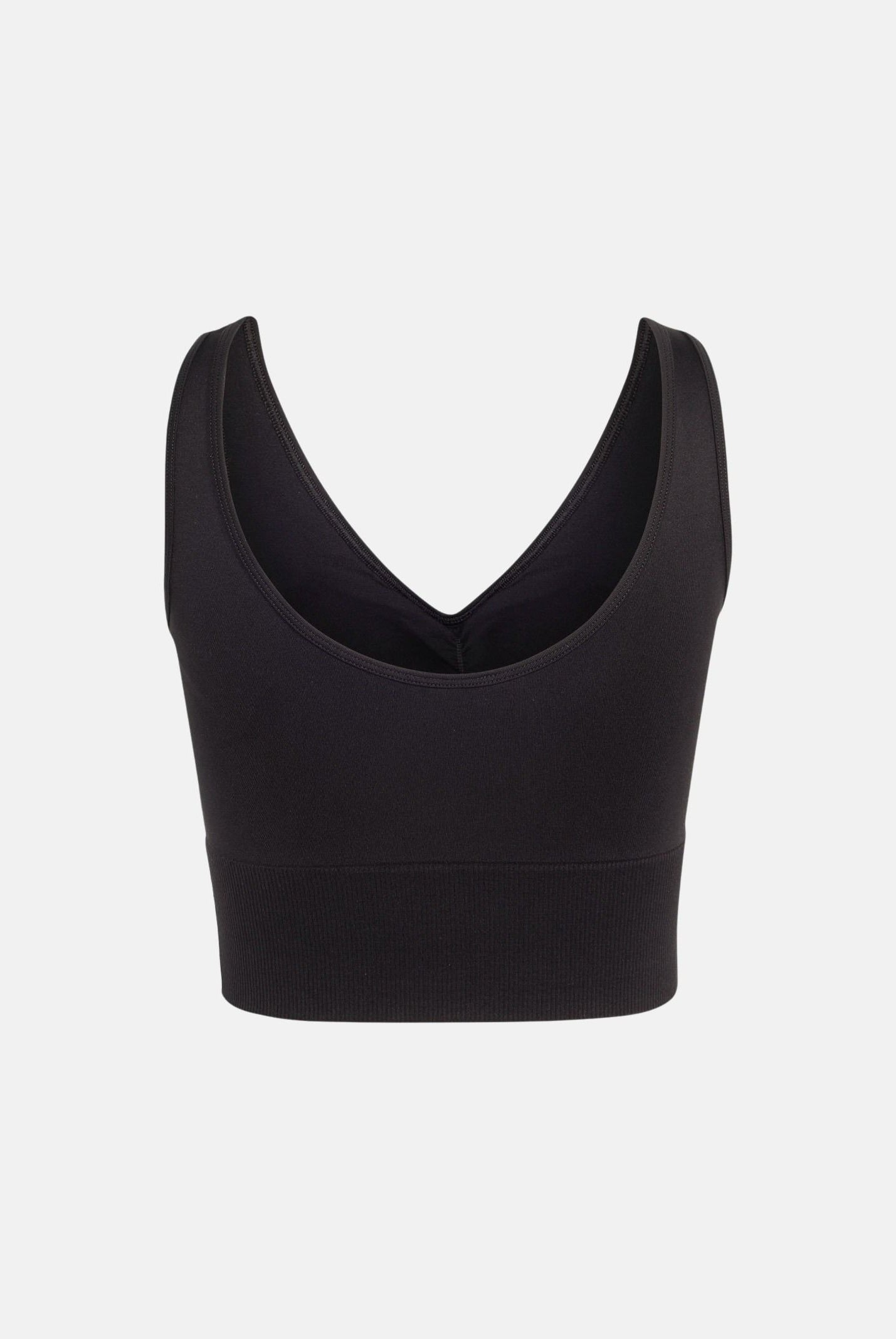 ADIDAS ORIGINALS Top ESSENTIALS 3-STRIPES SEAMLESS nero da donna KZ4109 . ADIDAS ORIGINALS