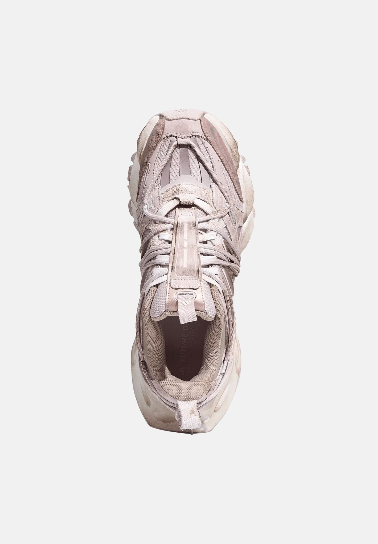 ADIDAS ORIGINALS Sneakers XLG RUNNER DELUXE 2.0 grigio perla per uomo e donna dal design chunky monocromatico KZ7203 . ADIDAS ORIGINALS