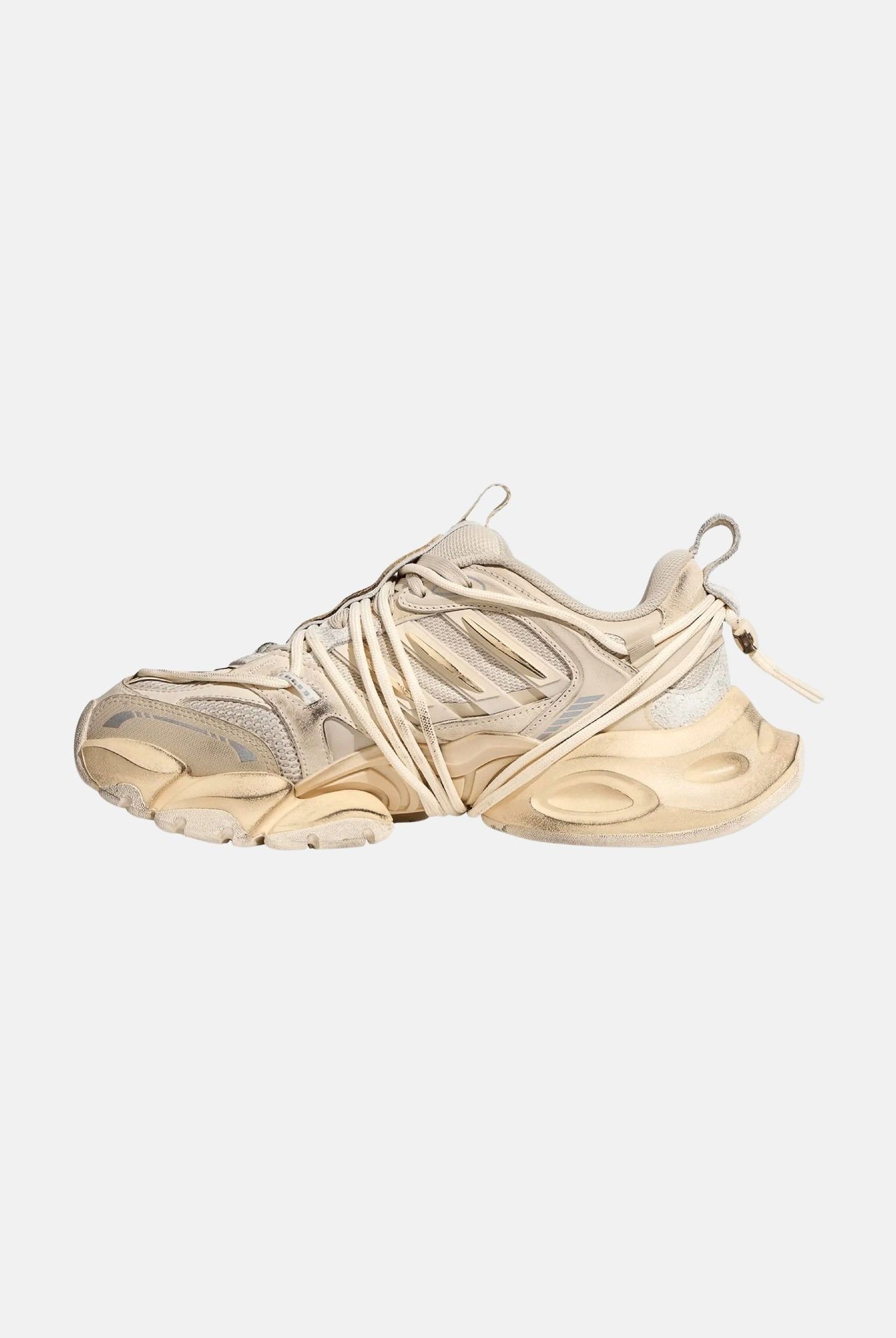 ADIDAS ORIGINALS Sneakers XLG RUNNER DELUXE 2.0 Wonder-beige chiaro per uomo e donna con costruzione a pannelli KZ7205 . ADIDAS ORIGINALS