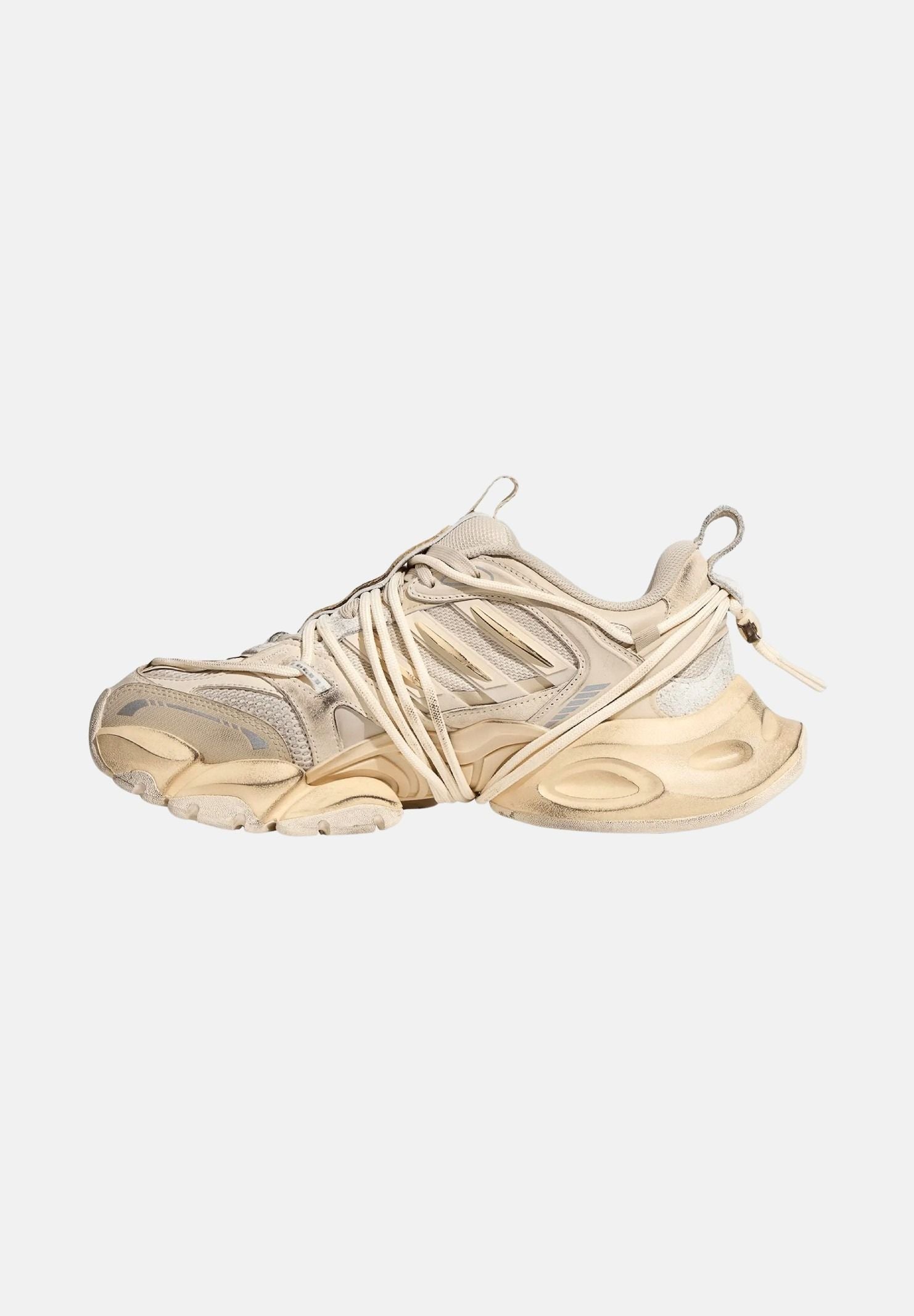 ADIDAS ORIGINALS Sneakers XLG RUNNER DELUXE 2.0 Wonder-beige chiaro per uomo e donna con costruzione a pannelli KZ7205 . ADIDAS ORIGINALS