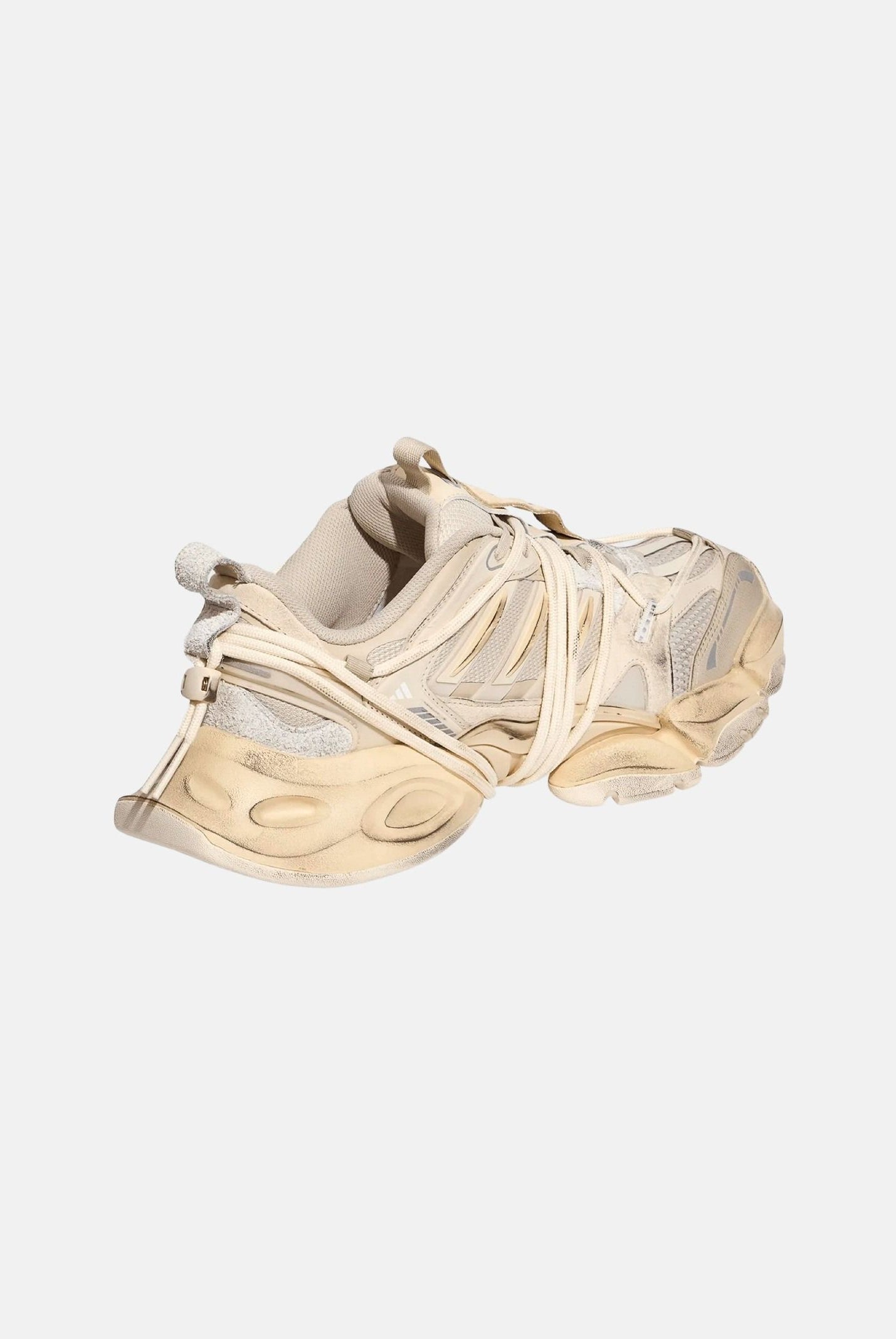 ADIDAS ORIGINALS Sneakers XLG RUNNER DELUXE 2.0 Wonder-beige chiaro per uomo e donna con costruzione a pannelli KZ7205 . ADIDAS ORIGINALS