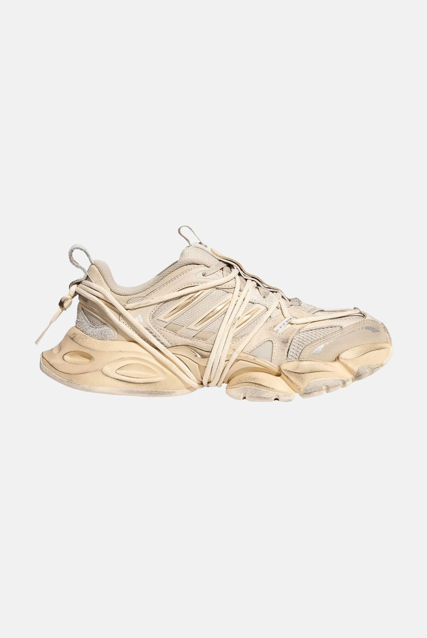 ADIDAS ORIGINALS Sneakers XLG RUNNER DELUXE 2.0 Wonder-beige chiaro per uomo e donna con costruzione a pannelli KZ7205 . ADIDAS ORIGINALS