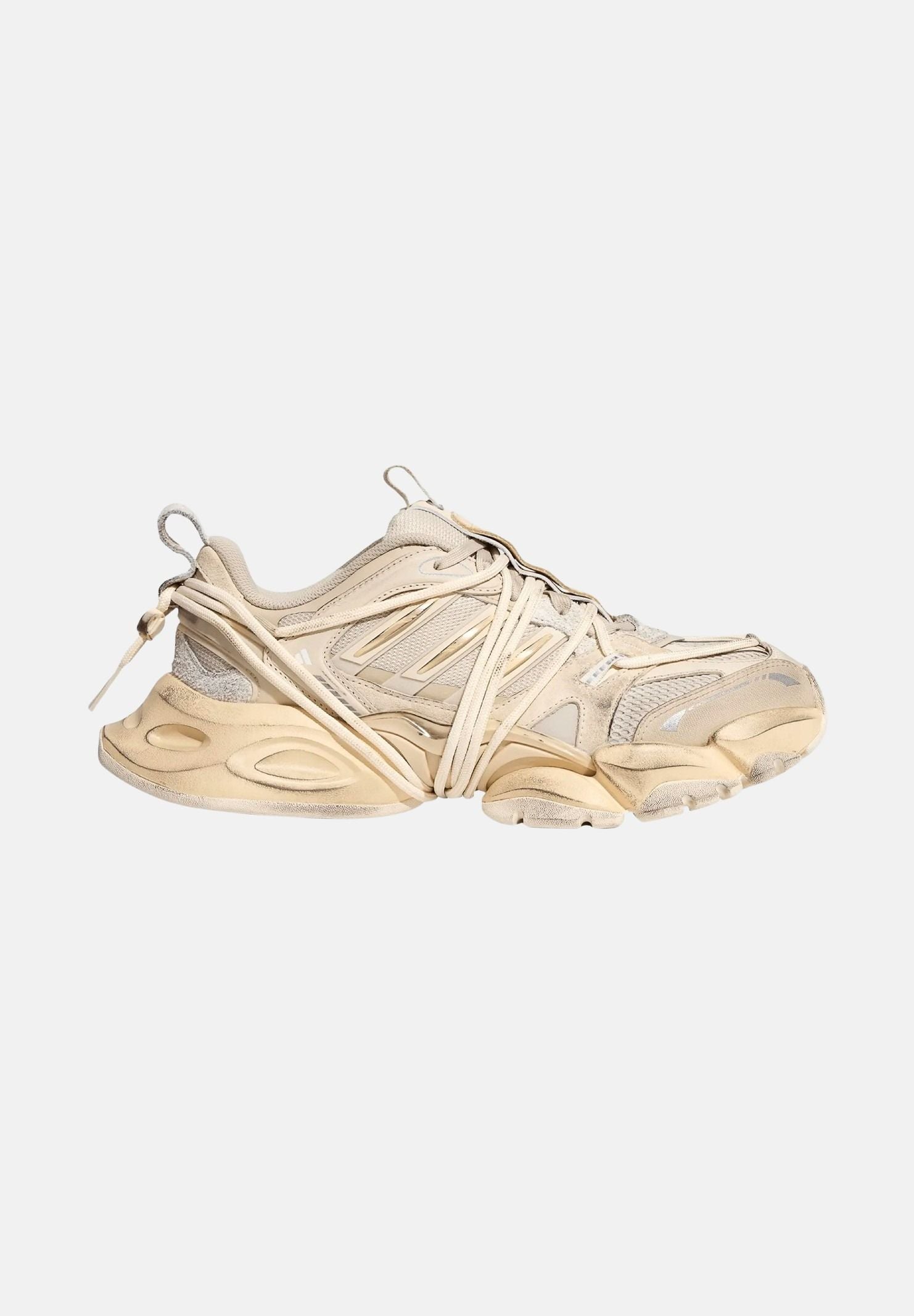 ADIDAS ORIGINALS Sneakers XLG RUNNER DELUXE 2.0 Wonder-beige chiaro per uomo e donna con costruzione a pannelli KZ7205 . ADIDAS ORIGINALS