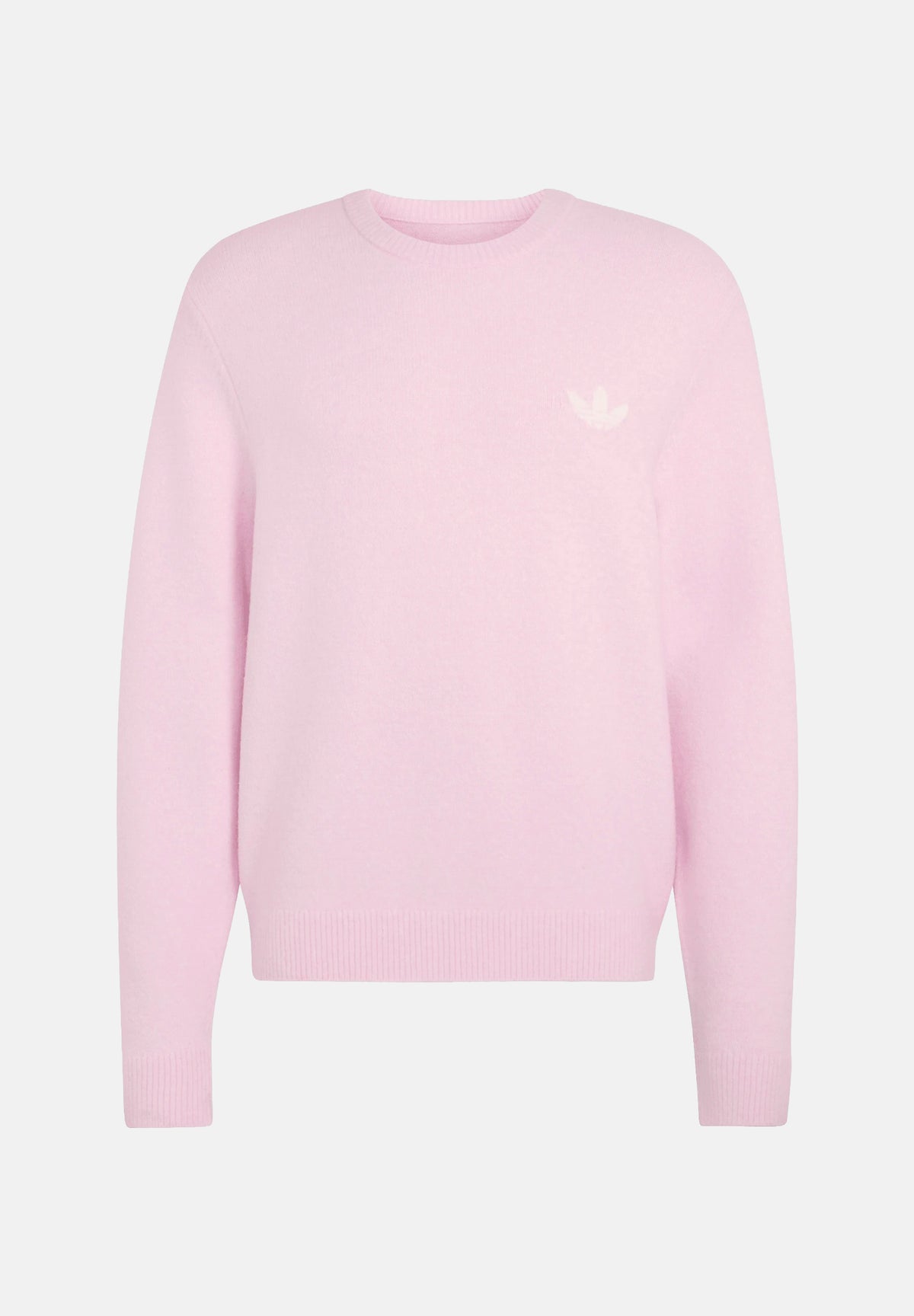 ADIDAS ORIGINALS maglia girocollo Essential Crewneck Clear Pink rosa chiaro donna. LC7651 . ADIDAS ORIGINALS