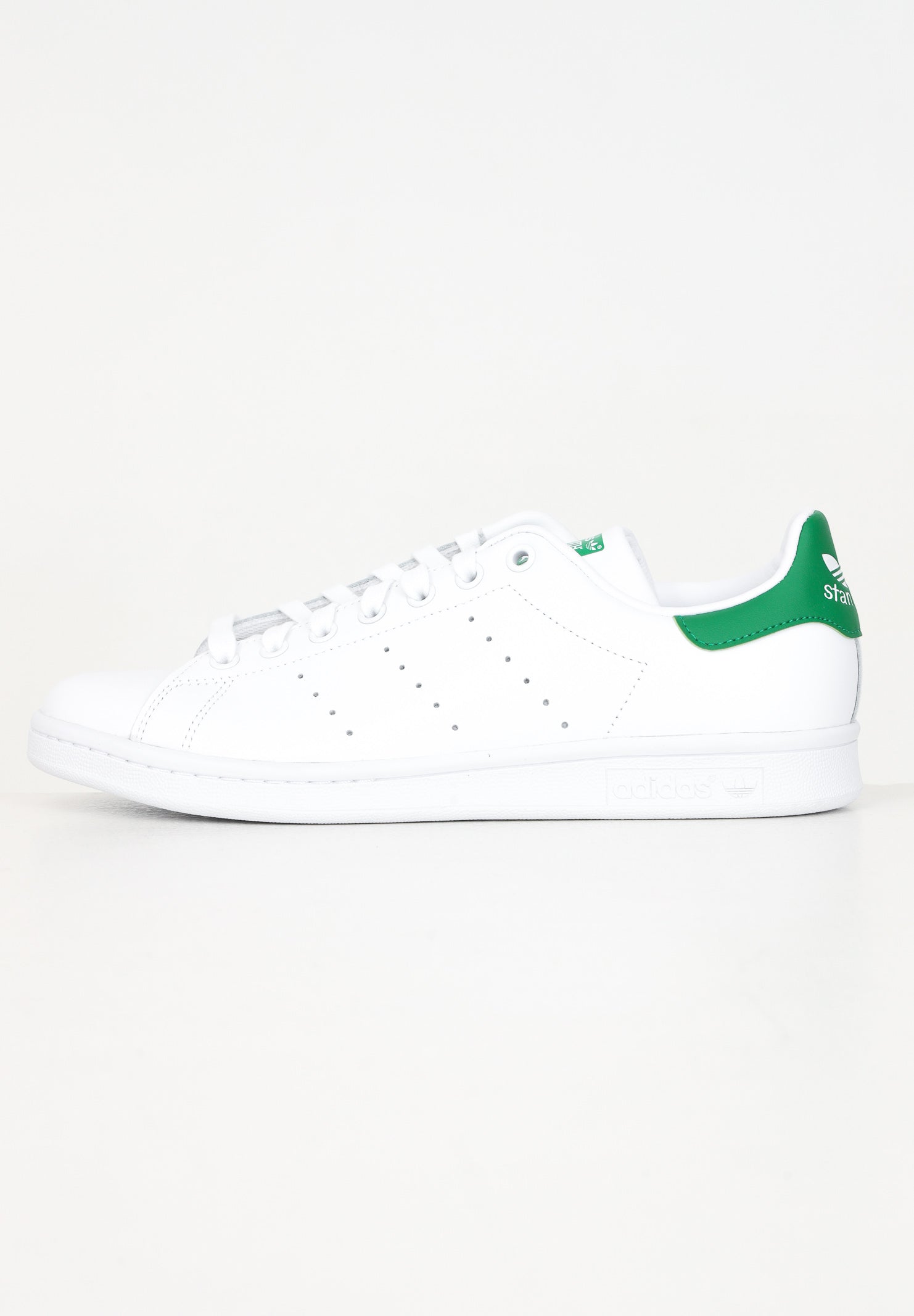 ADIDAS ORIGINALS Sneakers Stan Smith bianche e verdi da uomo M20324 . ADIDAS ORIGINALS