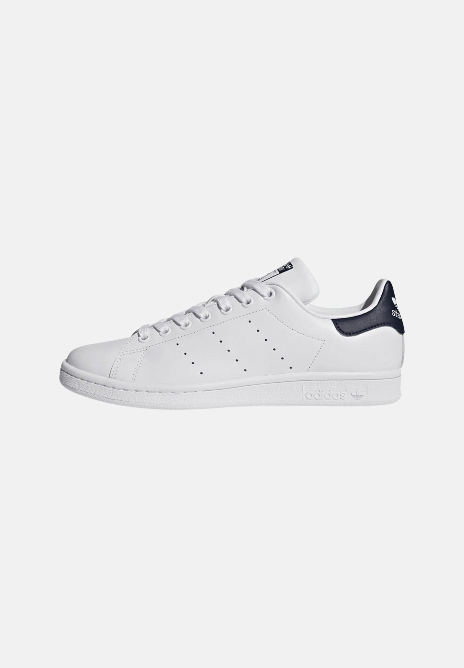ADIDAS ORIGINALS Sneakers Stan Smith bianche e blu M20325 . ADIDAS ORIGINALS