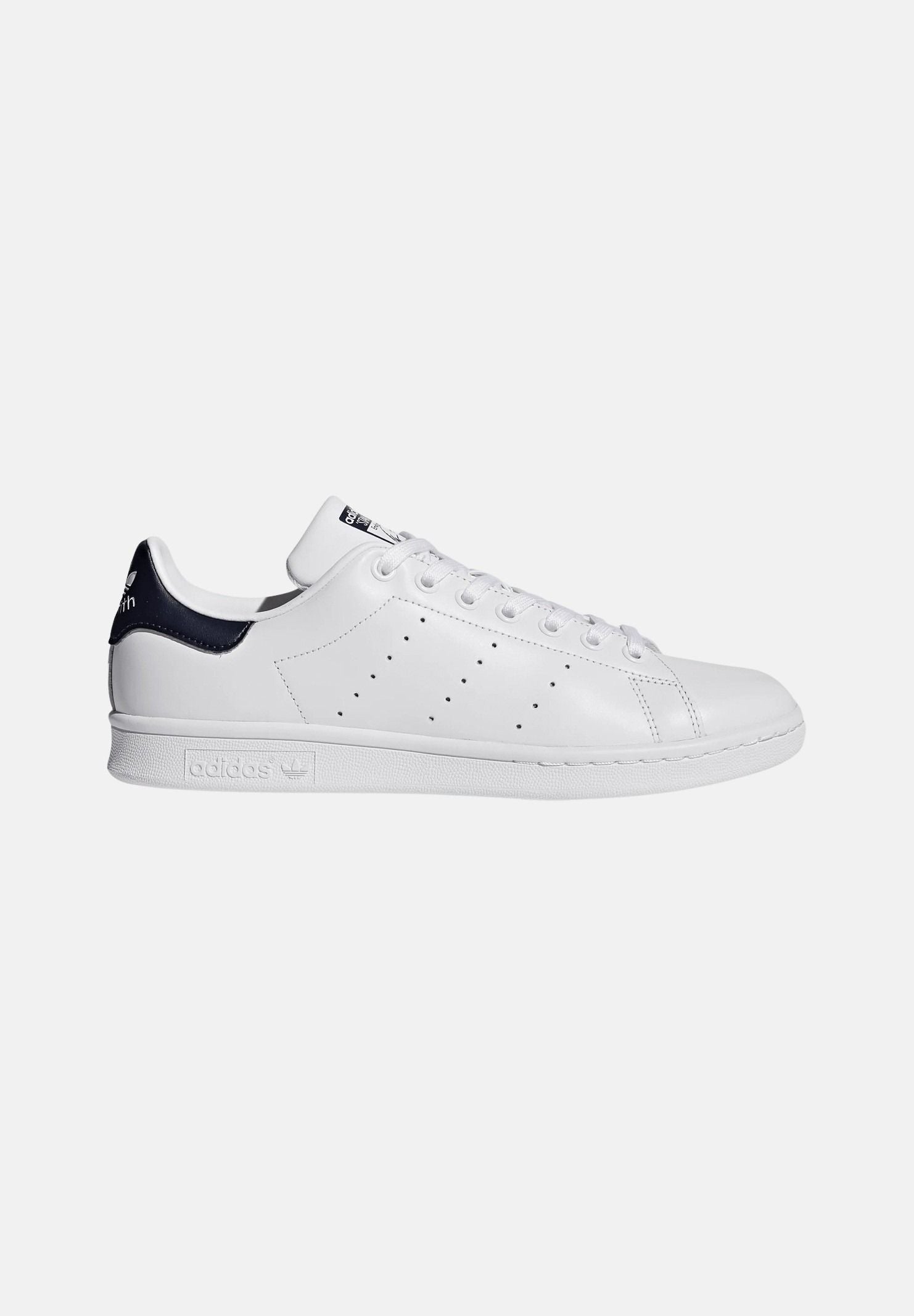 ADIDAS ORIGINALS Sneakers Stan Smith bianche e blu M20325 . ADIDAS ORIGINALS