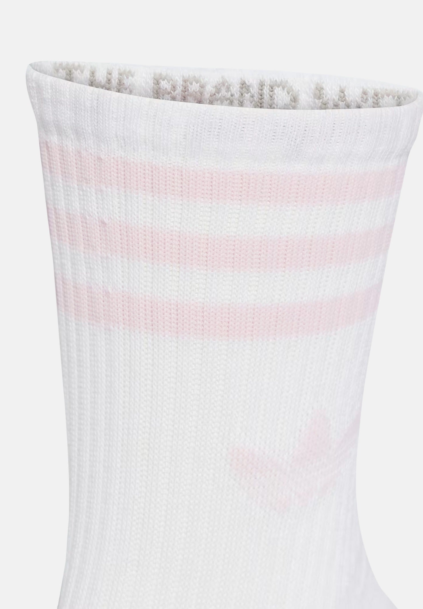 ADIDAS ORIGINALS Calze 3-STRIPES CREW SOCKS 3 PAIRS White/Black/Clear Pink bianco, nero e rosa donna. JV7405 . ADIDAS ORIGINALS
