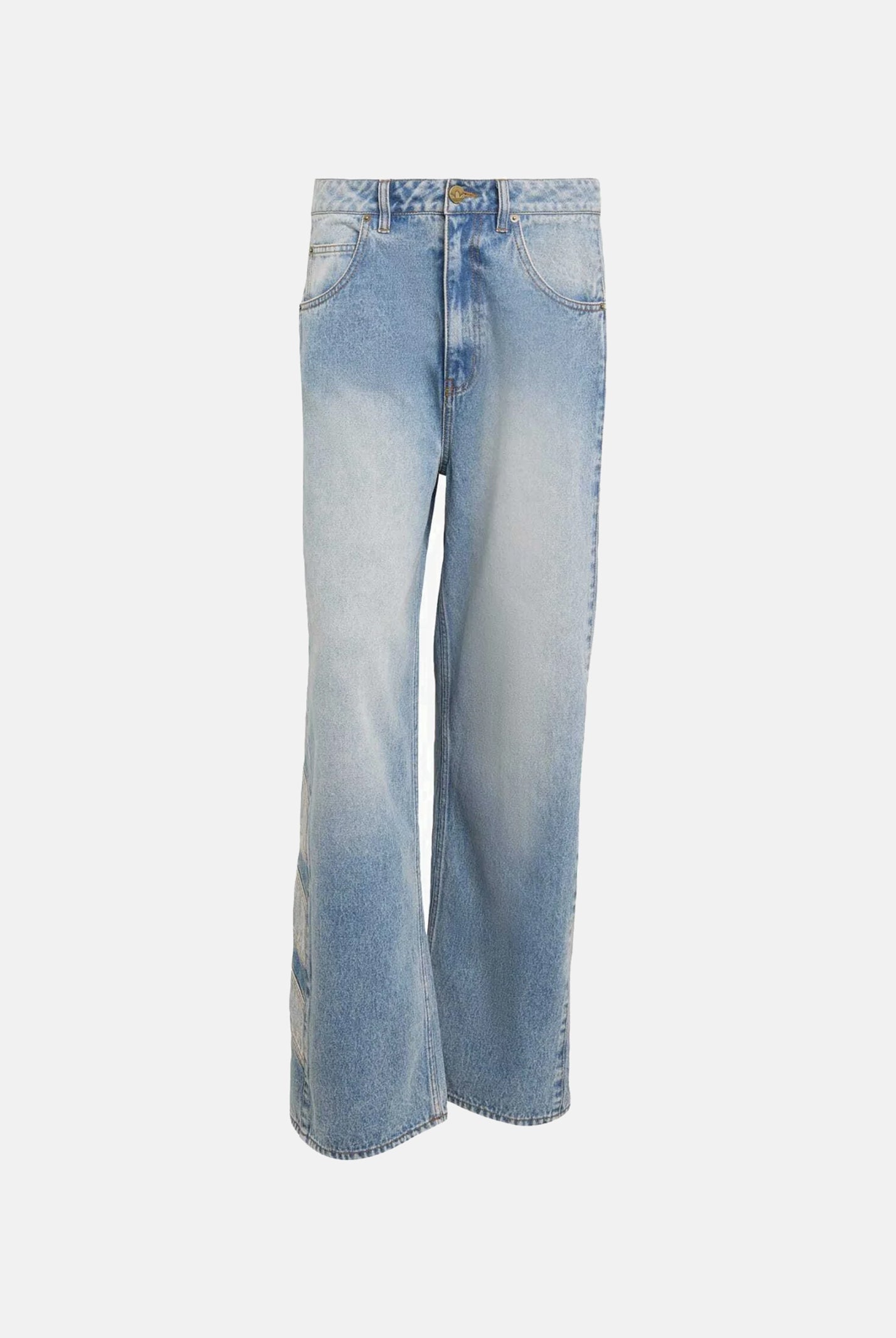 ADIDAS ORIGINALS Jeans in denim medio per uomo e donna KE0112 . ADIDAS ORIGINALS