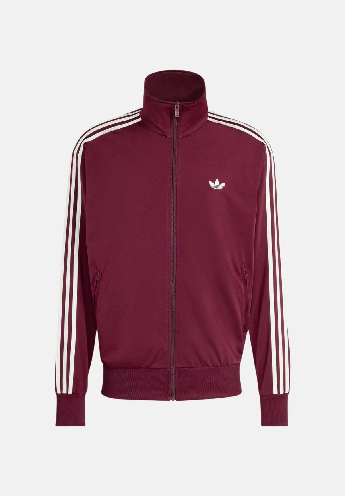ADIDAS ORIGINALS Felpa con zip FIREBIRD bordeaux da uomo KE1646 . ADIDAS ORIGINALS