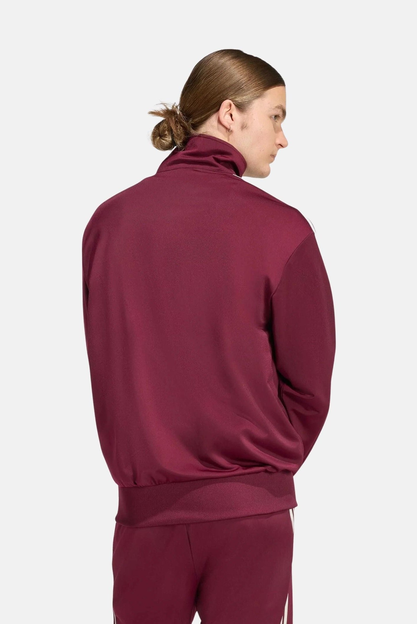ADIDAS ORIGINALS Felpa con zip FIREBIRD bordeaux da uomo KE1646 . ADIDAS ORIGINALS