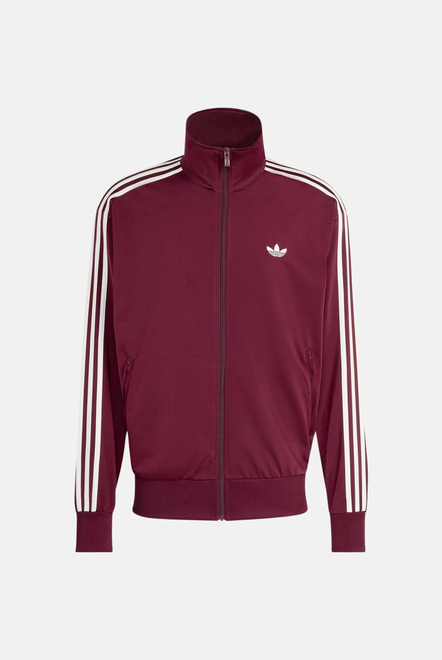 ADIDAS ORIGINALS Felpa con zip FIREBIRD bordeaux da uomo KE1646 . ADIDAS ORIGINALS