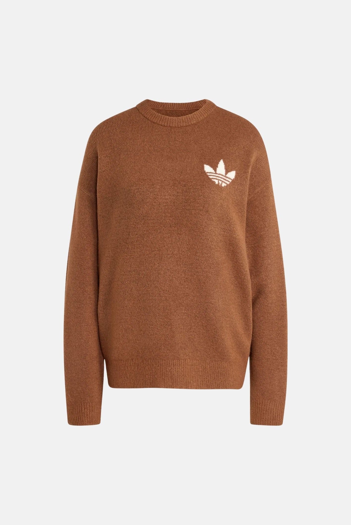 ADIDAS ORIGINALS Maglione ATHLETIC DEPT girocollo marrone da donna KF2340 . ADIDAS ORIGINALS