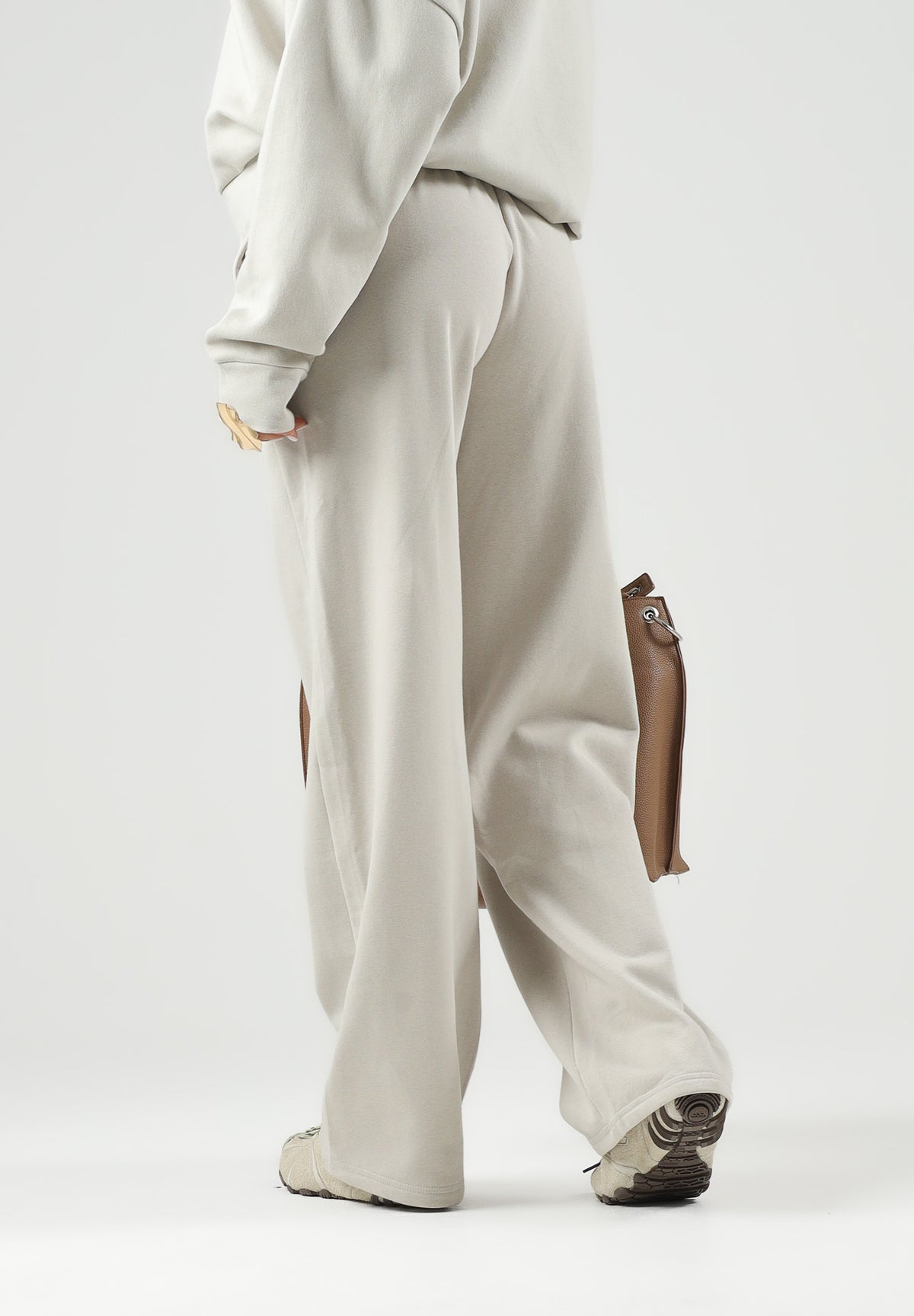 ADIDAS PERFORMANCE Pantalone sportivo Essentials Small Cozy beige da donna JC5922 . ADIDAS PERFORMANCE