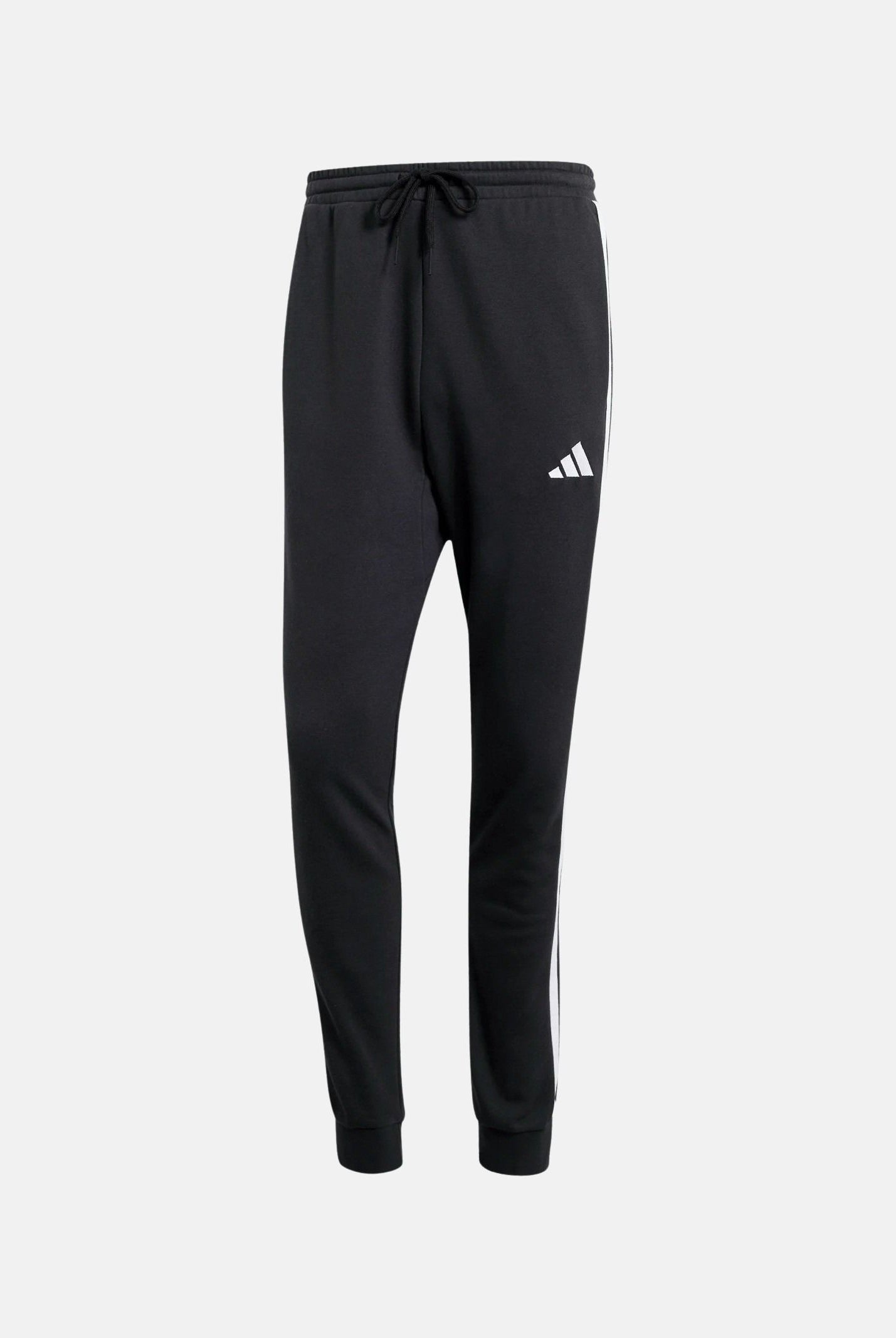 ADIDAS PERFORMANCE Pantalone sportivo Essential 3-Stripes French Terry nero da uomo JD1881 . ADIDAS PERFORMANCE