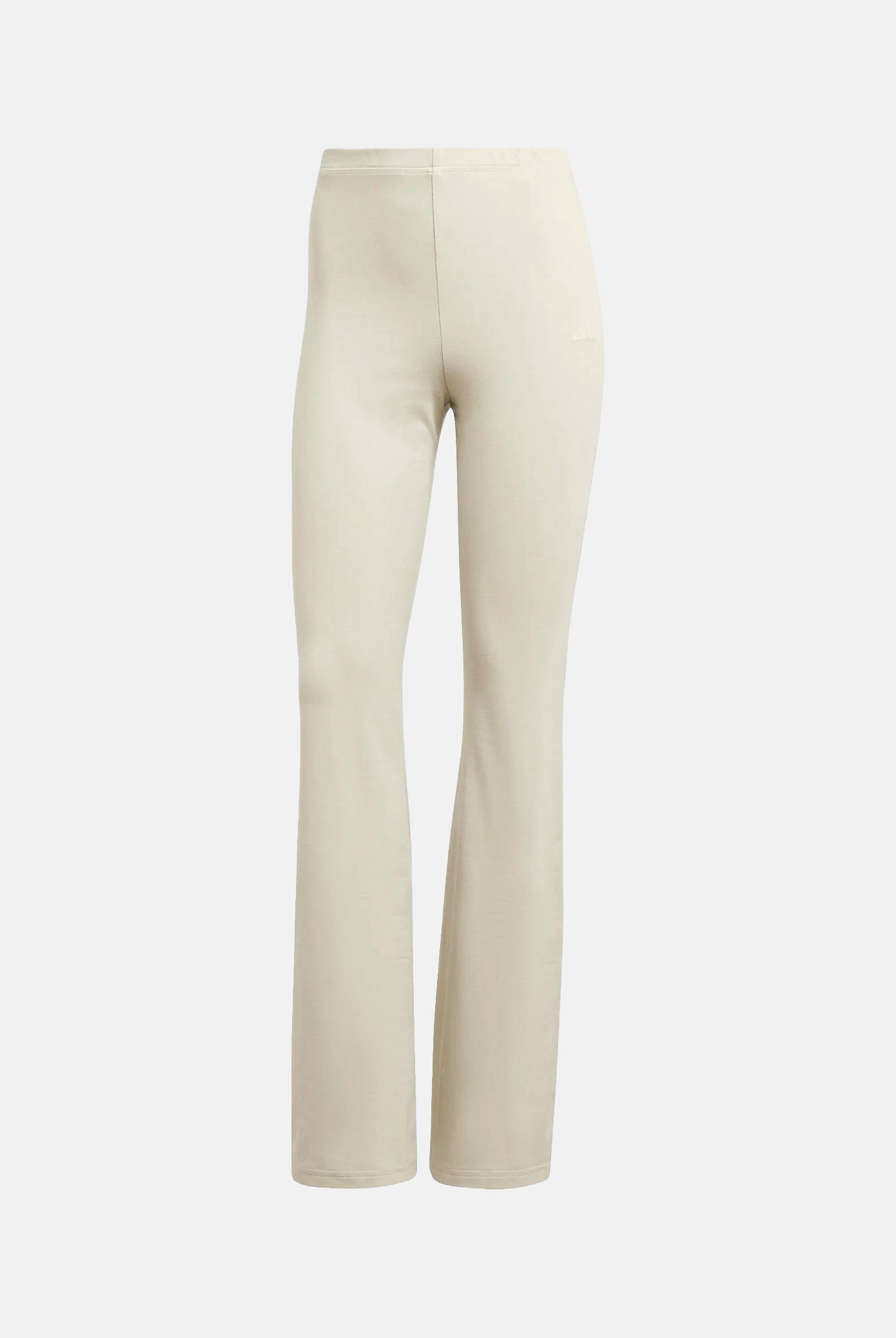 ADIDAS PERFORMANCE Leggings sportivo Essentials Small Logo Flared beige da donna JD3072 . ADIDAS PERFORMANCE