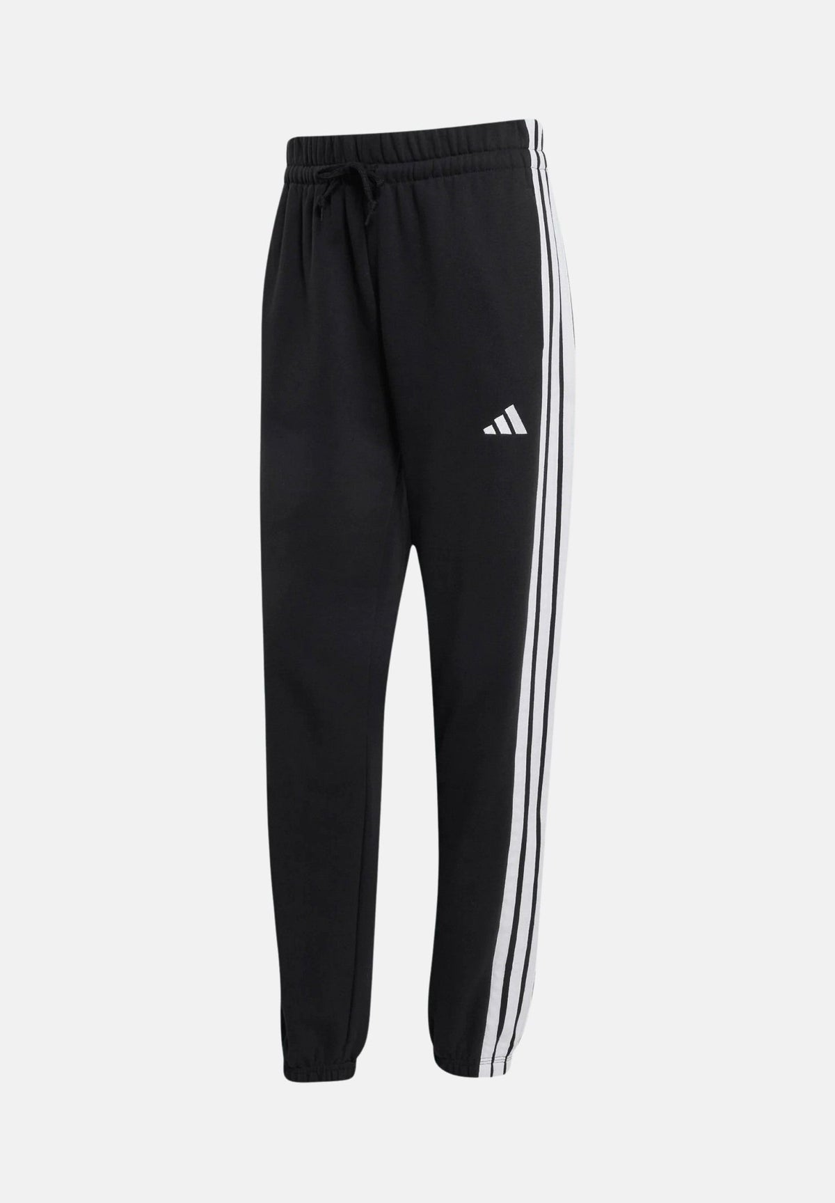 ADIDAS PERFORMANCE Pantaloni sportivi Essentials 3-Stripes French Terry Cuffed nero da donna JD5302 . ADIDAS PERFORMANCE