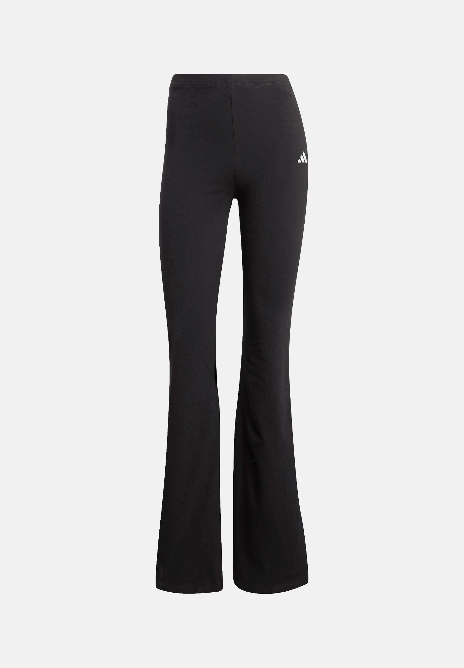 ADIDAS PERFORMANCE Leggings sportivo Essentials Small Logo Flared nero da donna JD9961 . ADIDAS PERFORMANCE