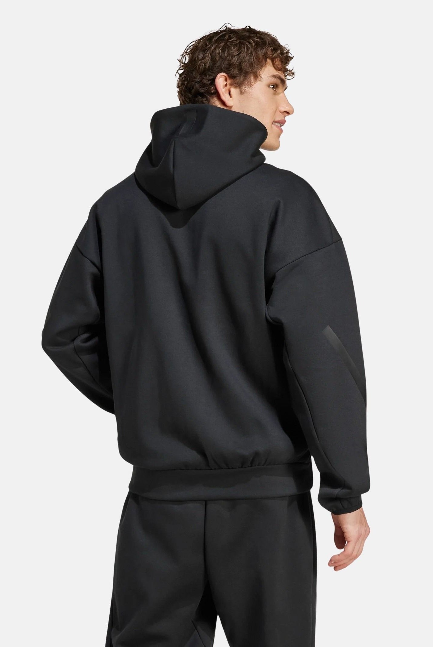 ADIDAS PERFORMANCE Felpa con zip Z.N.E. nera da uomo JE7538 . ADIDAS PERFORMANCE
