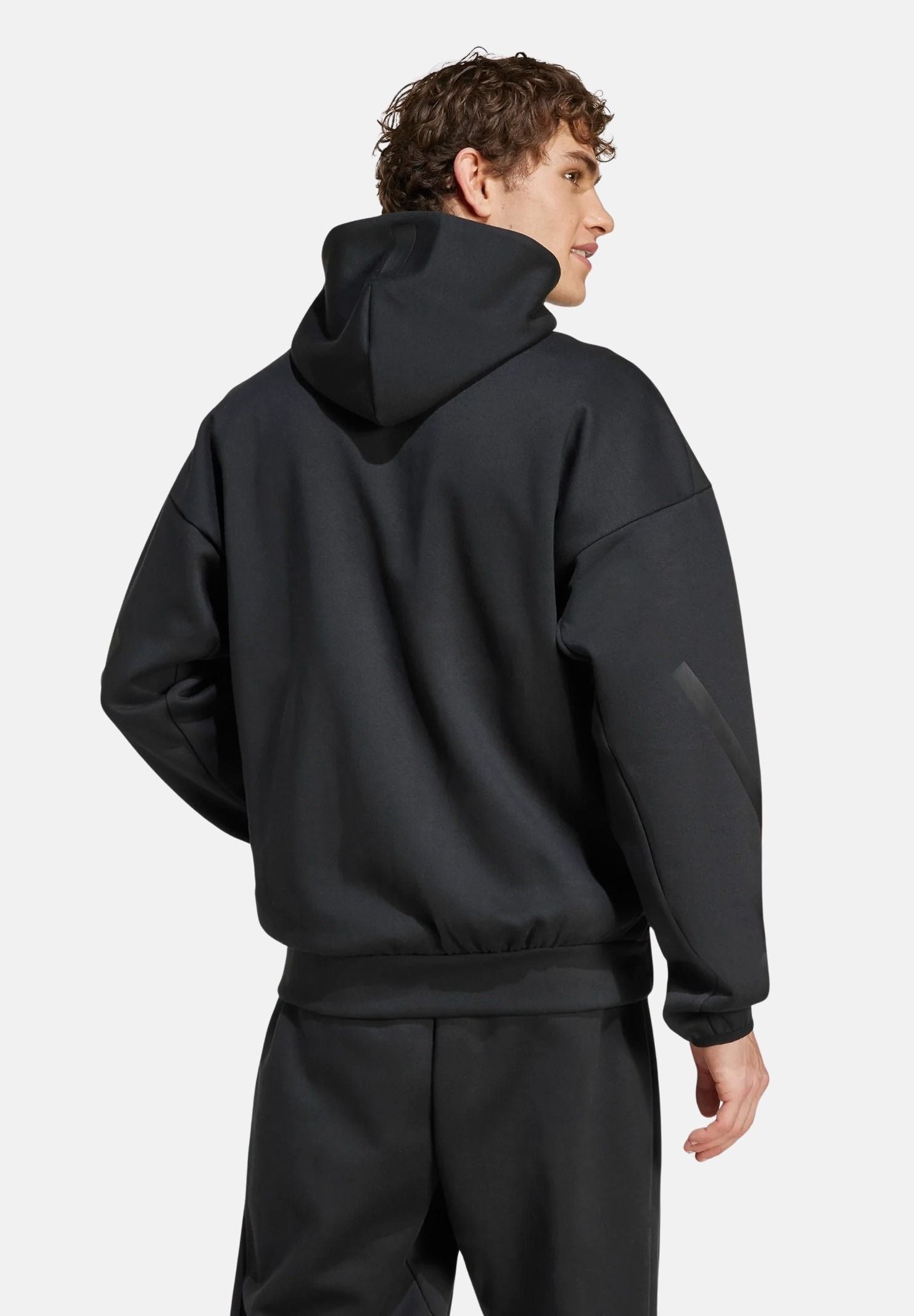 ADIDAS PERFORMANCE Felpa con zip Z.N.E. nera da uomo JE7538 . ADIDAS PERFORMANCE