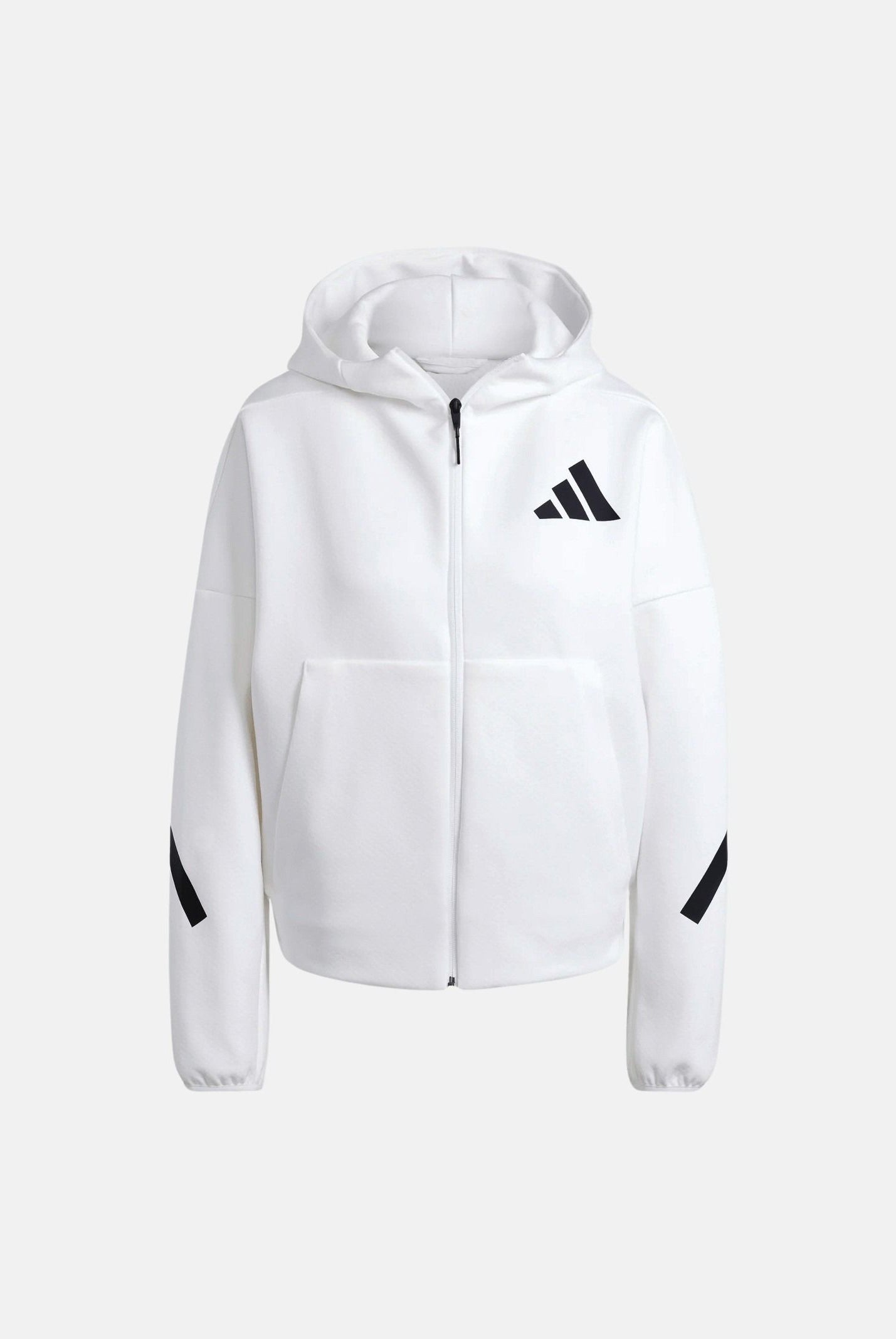 ADIDAS PERFORMANCE Felpa con zip Adidas Z.N.E. bianca da donna JE7849 . ADIDAS PERFORMANCE